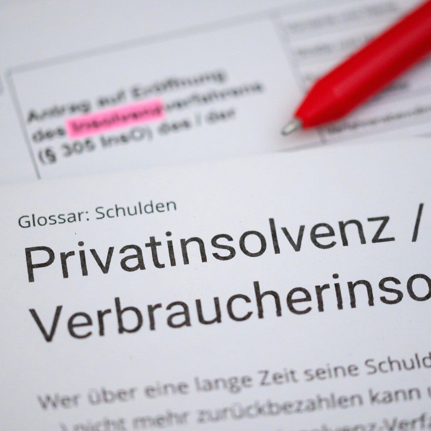 Ausweg Privatinsolvenz