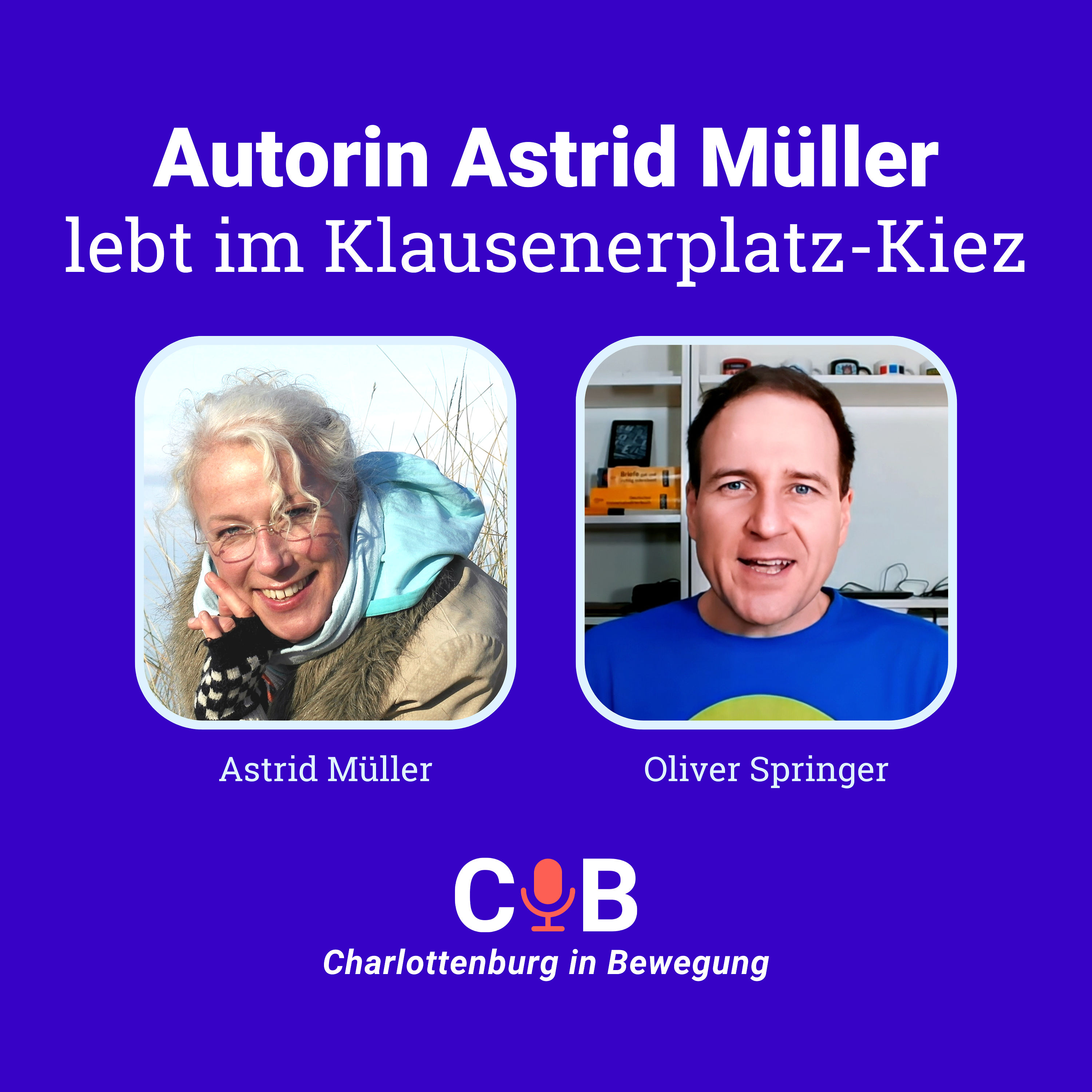 Autorin Astrid Müller lebt im Klausenerplatz-Kiez