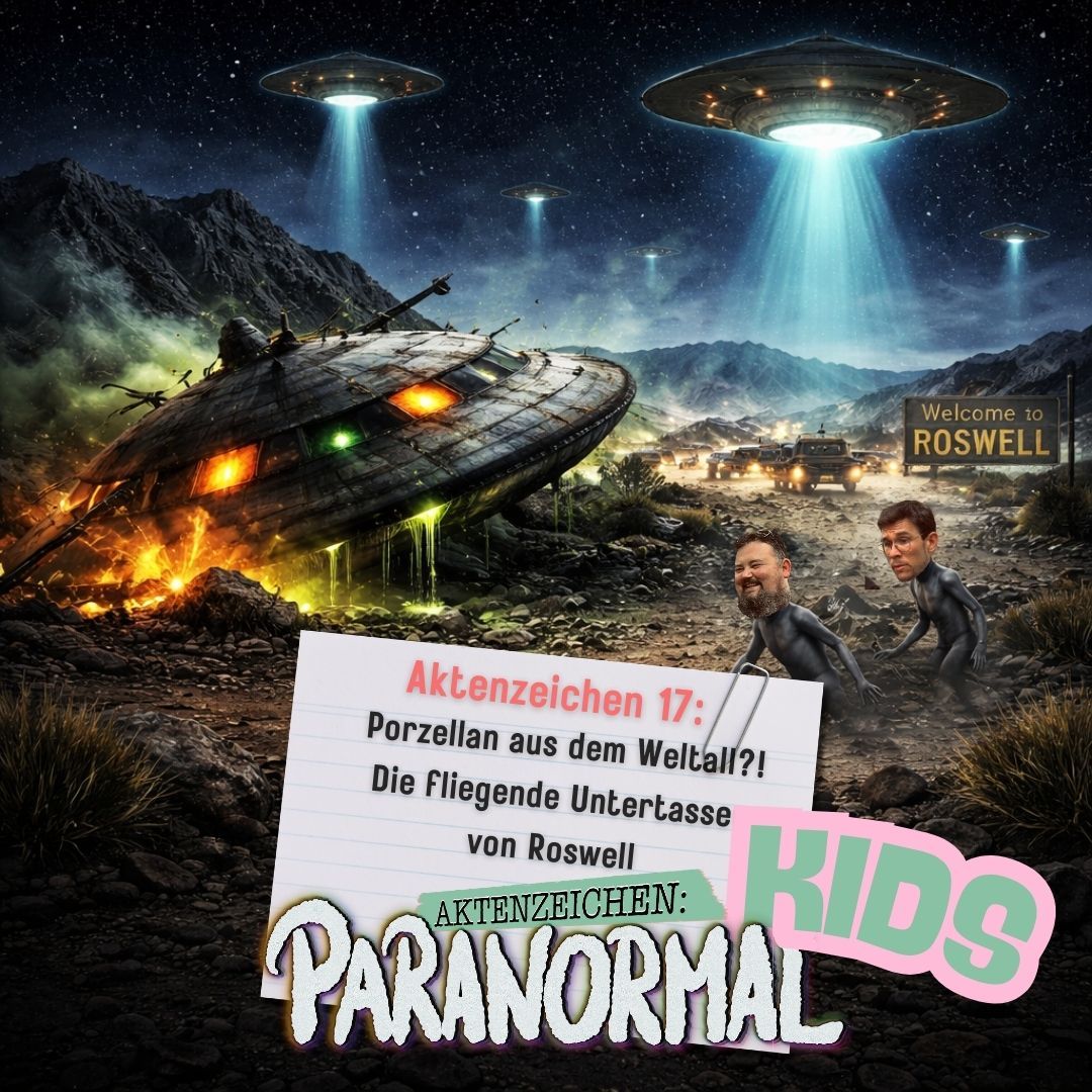 AZ KIDS #17 - Porzellan aus dem Weltall?! Die fliegende Untertasse von Roswell