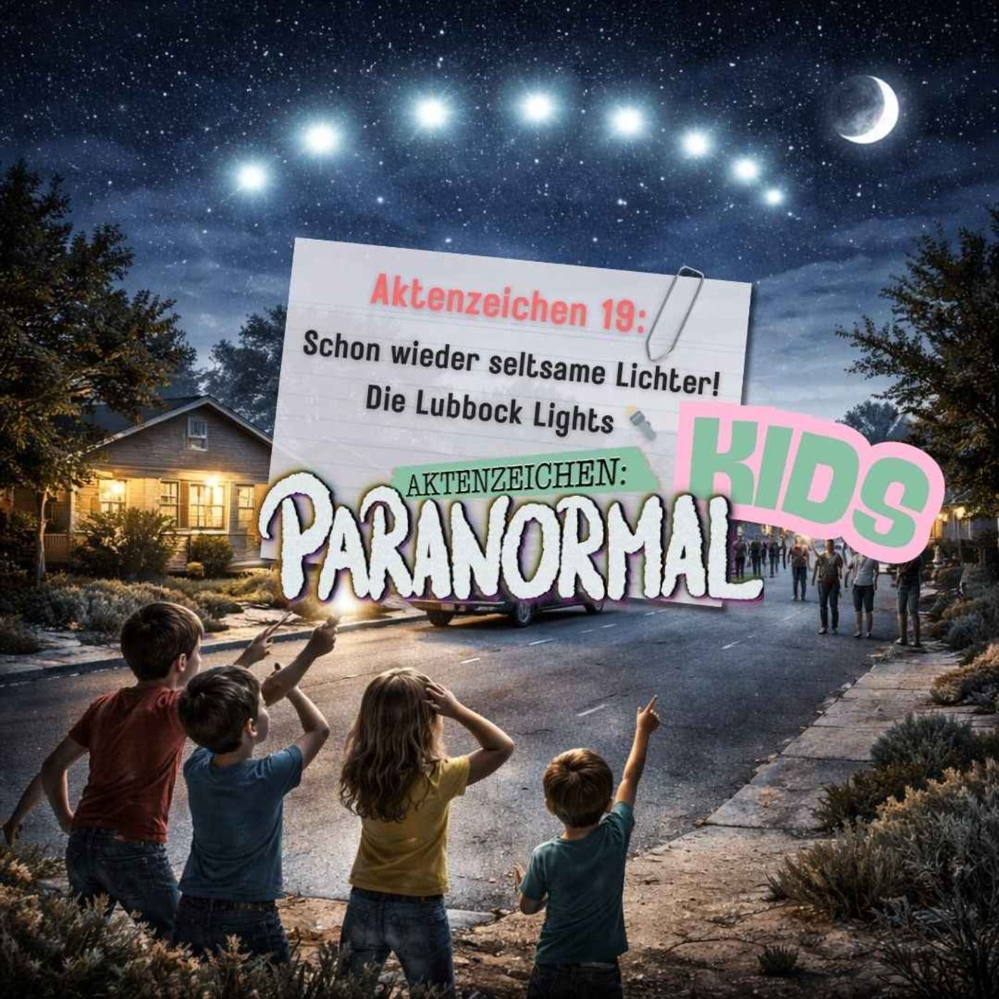 AZ KIDS #19 - Schon wieder seltsame Lichter! Die Lubbock Lights 🔦