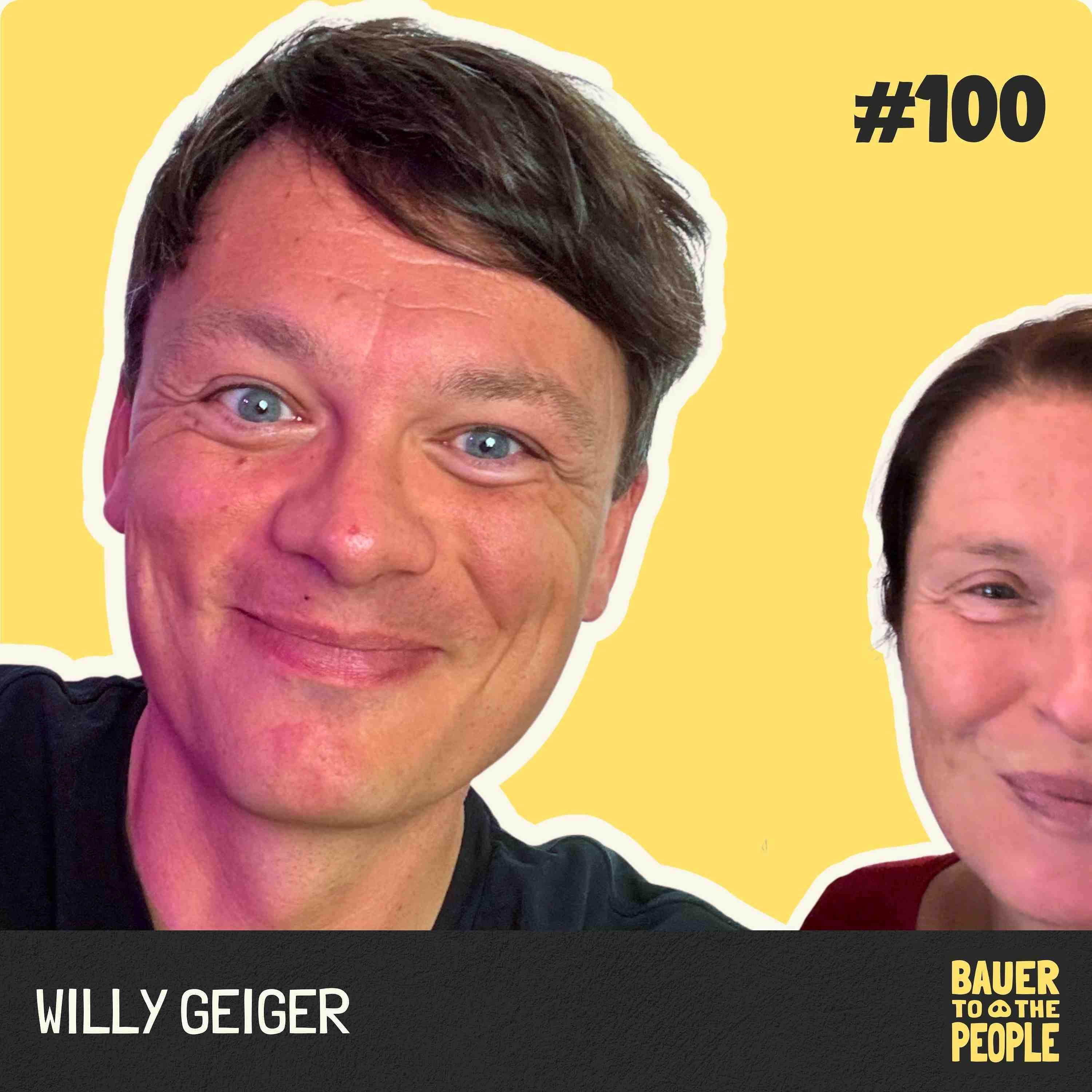 B2P100 Willy Geiger - Rollentausch | Im Gespräch mit Barbara Stöckl