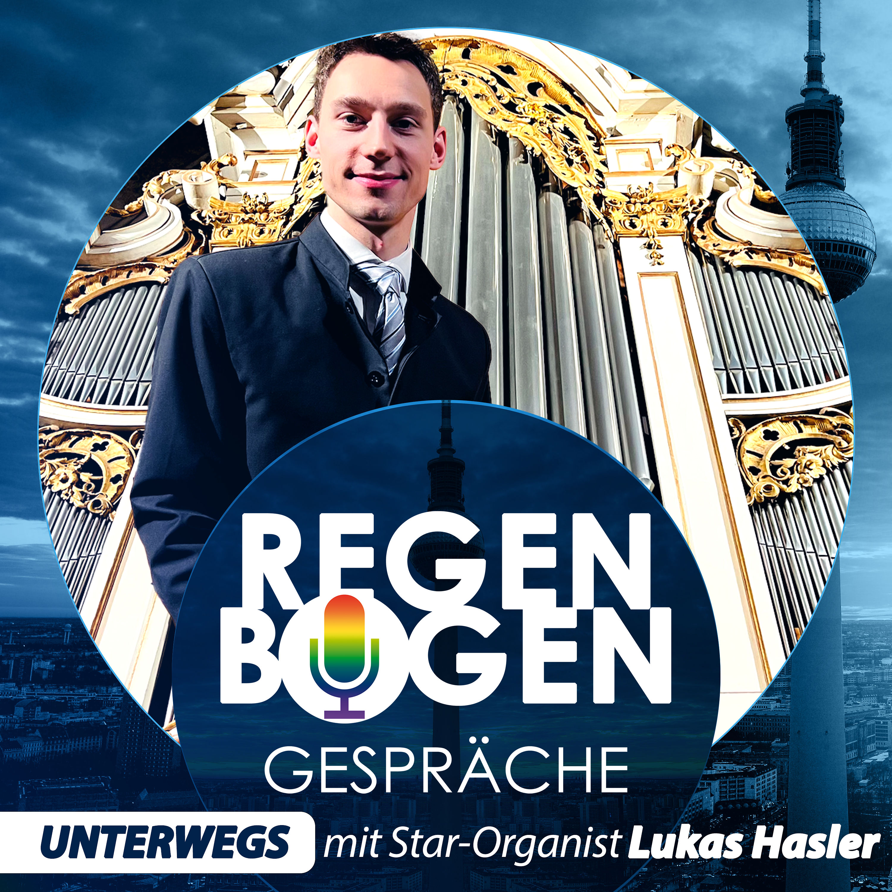 Backstage an der Orgel - Lukas Hasler begeistert die Lausitz