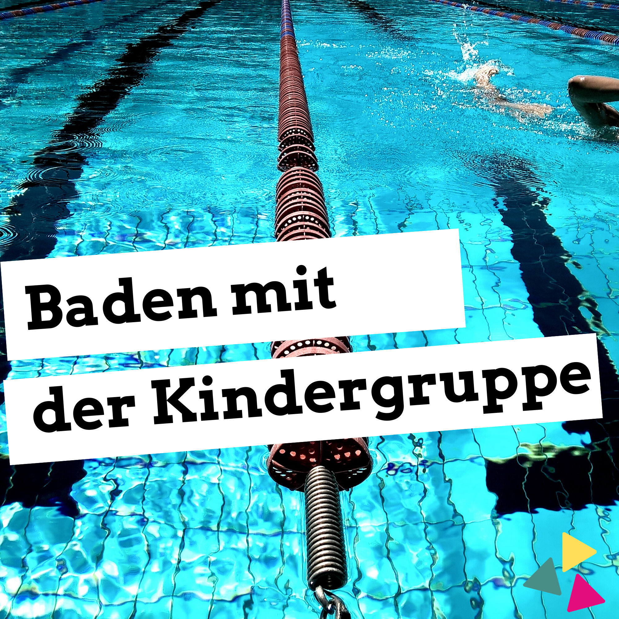 Baden mit der Kindergruppe