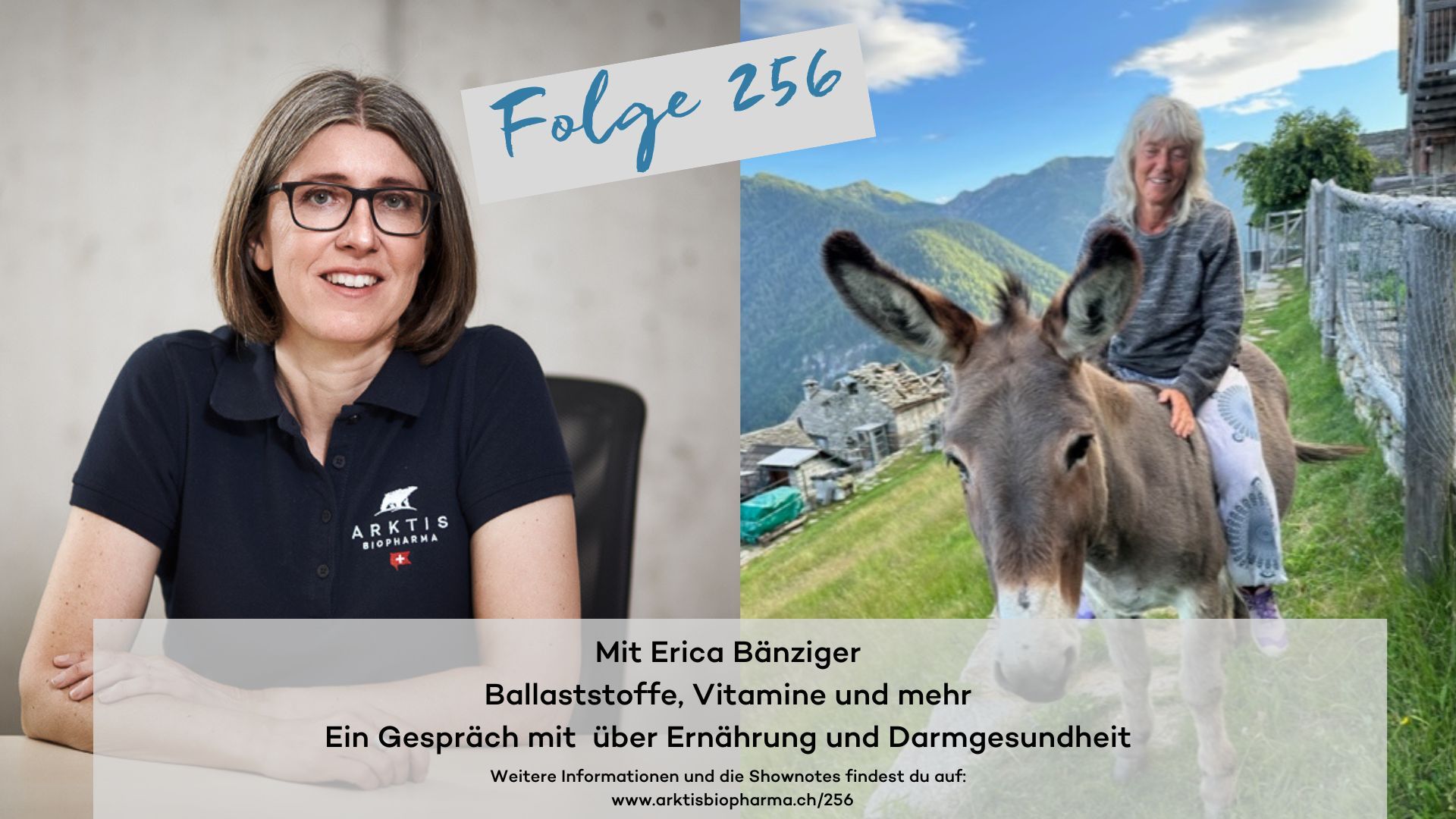 Ballaststoffe, Vitamine und mehr: Ein Gespräch mit Erica Bänziger über Ernährung und Darmgesundheit