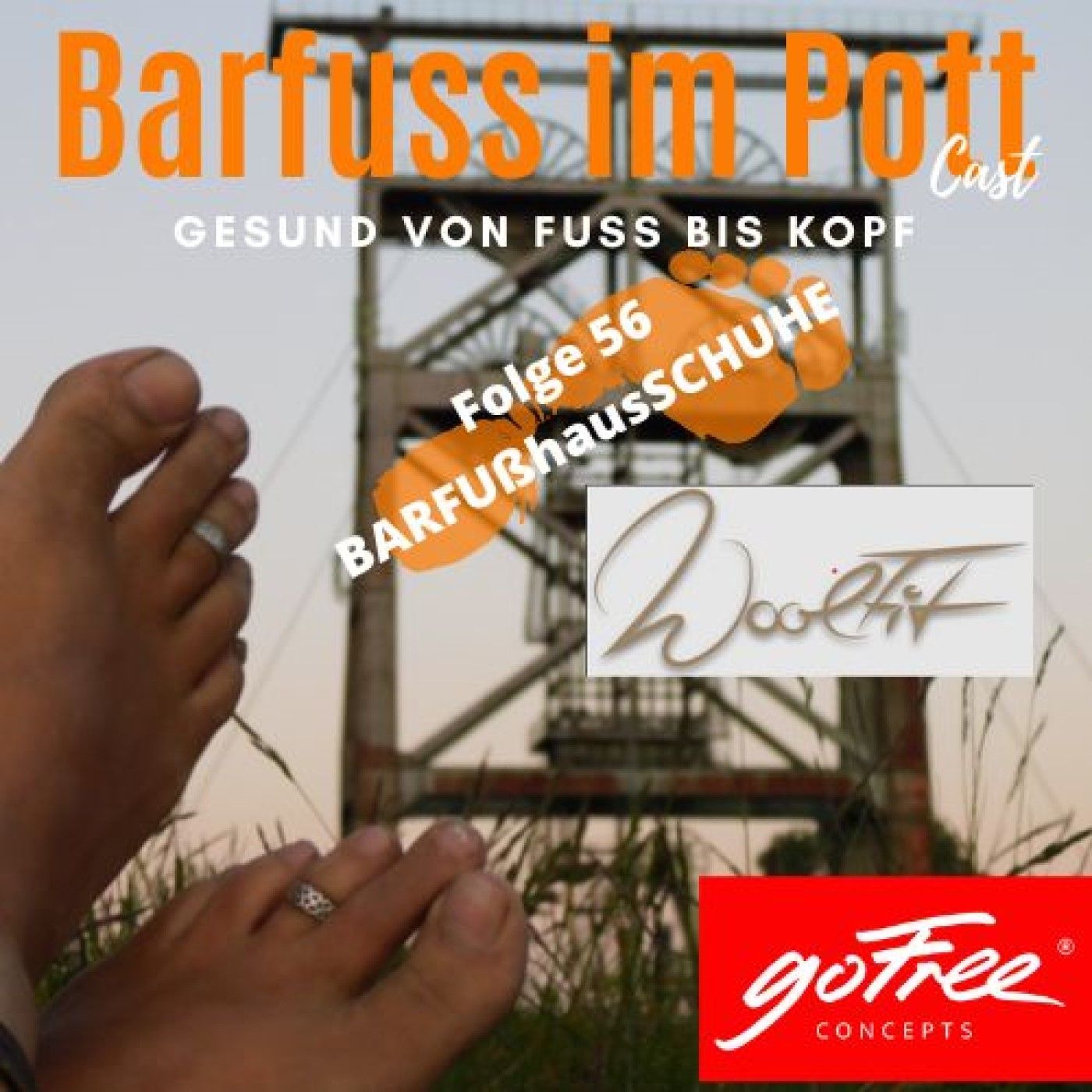 Barfuß Hausschuhe von Woolfit