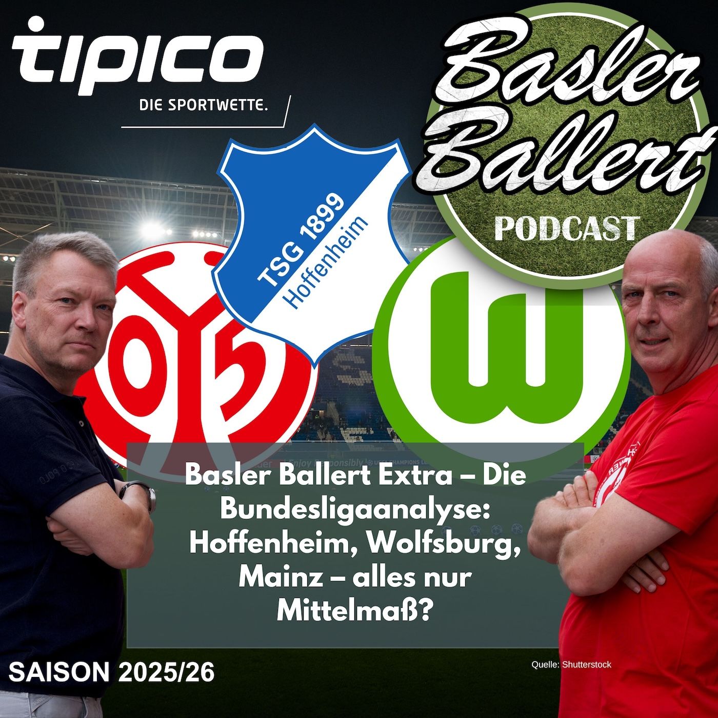 Basler Ballert Extra – Die Bundesligaanalyse: Hoffenheim, Wolfsburg, Mainz – alles nur Mittelmaß?