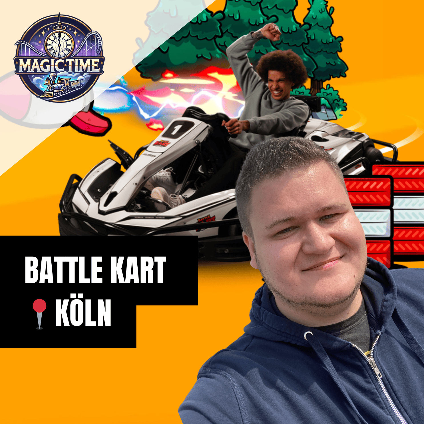 Battle Kart - Mario Kart in Reallife - MagicTime #6
