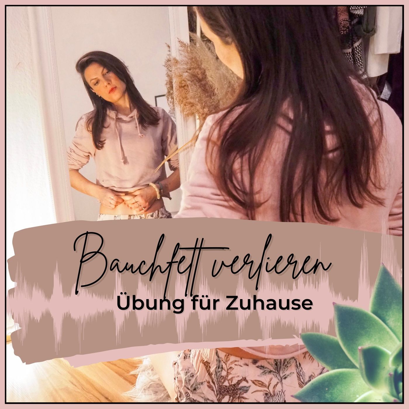 Bauchfett verlieren - mit 5 Minuten Übung für Zuhause!