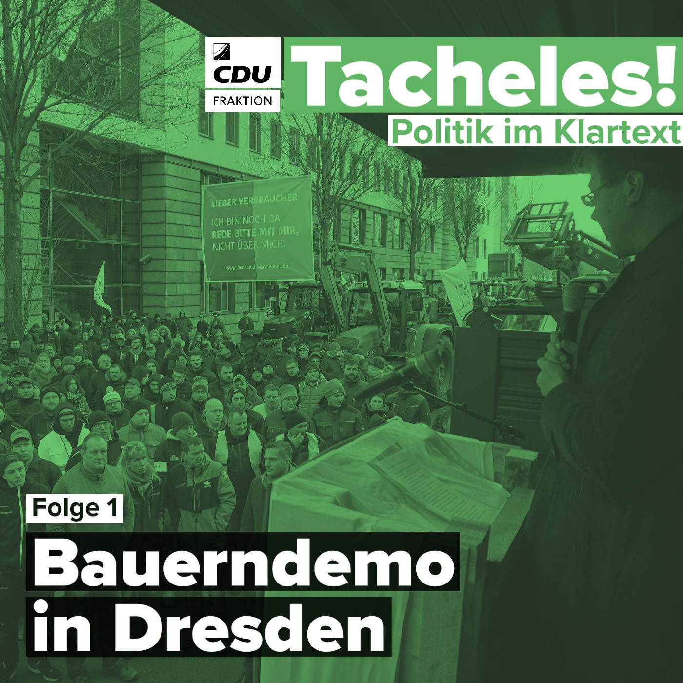 Bauerndemo in Dresden - Was tut die Politik?