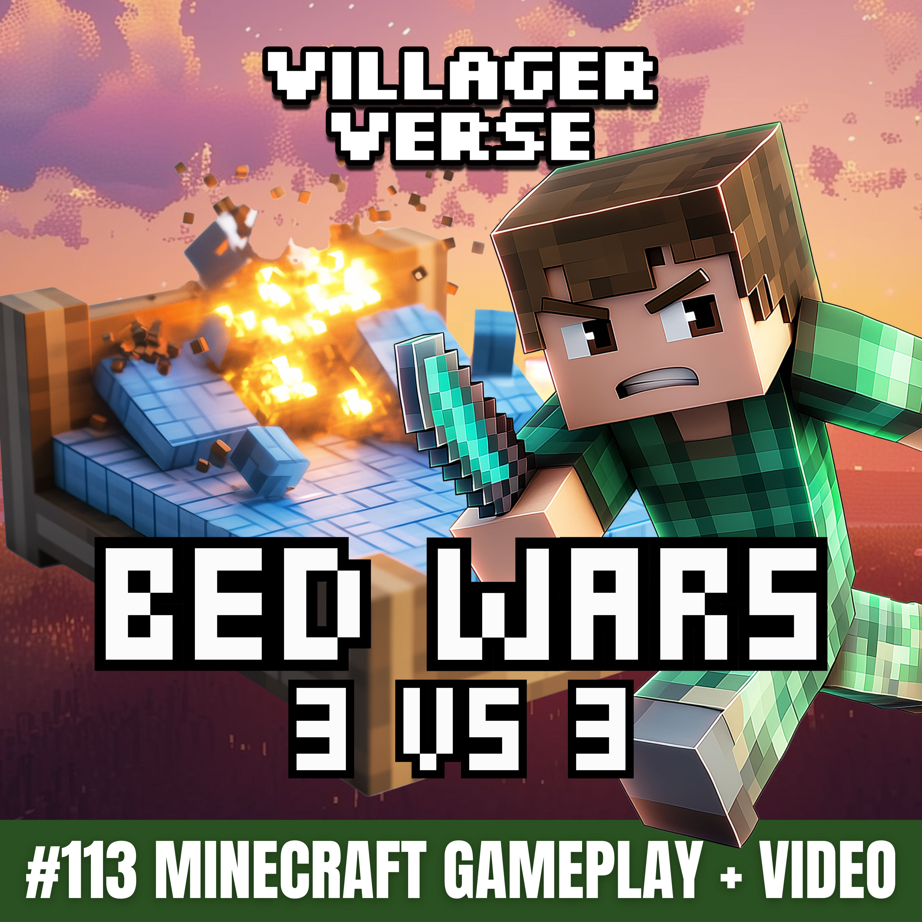 Bed Wars 3 vs. 3 Debüt 🛏️ #113