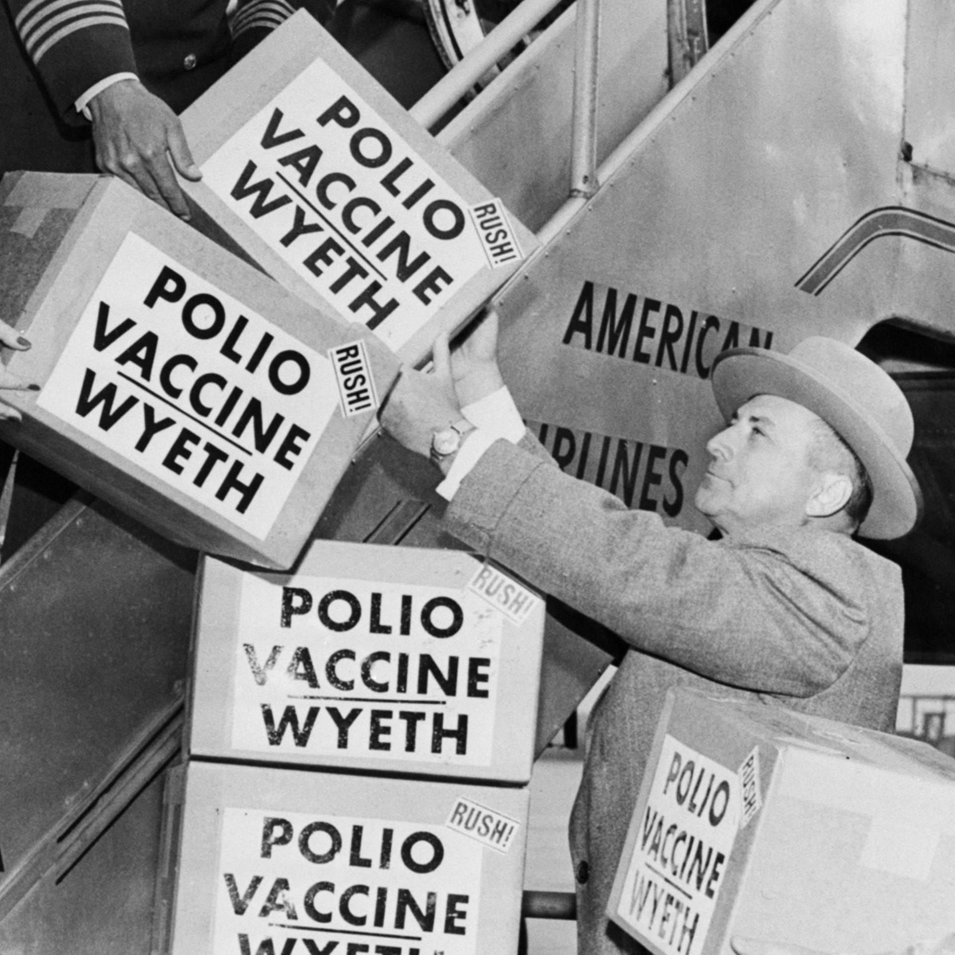 Beginn der Polio-Massenschutzimpfung | 22.5.1957