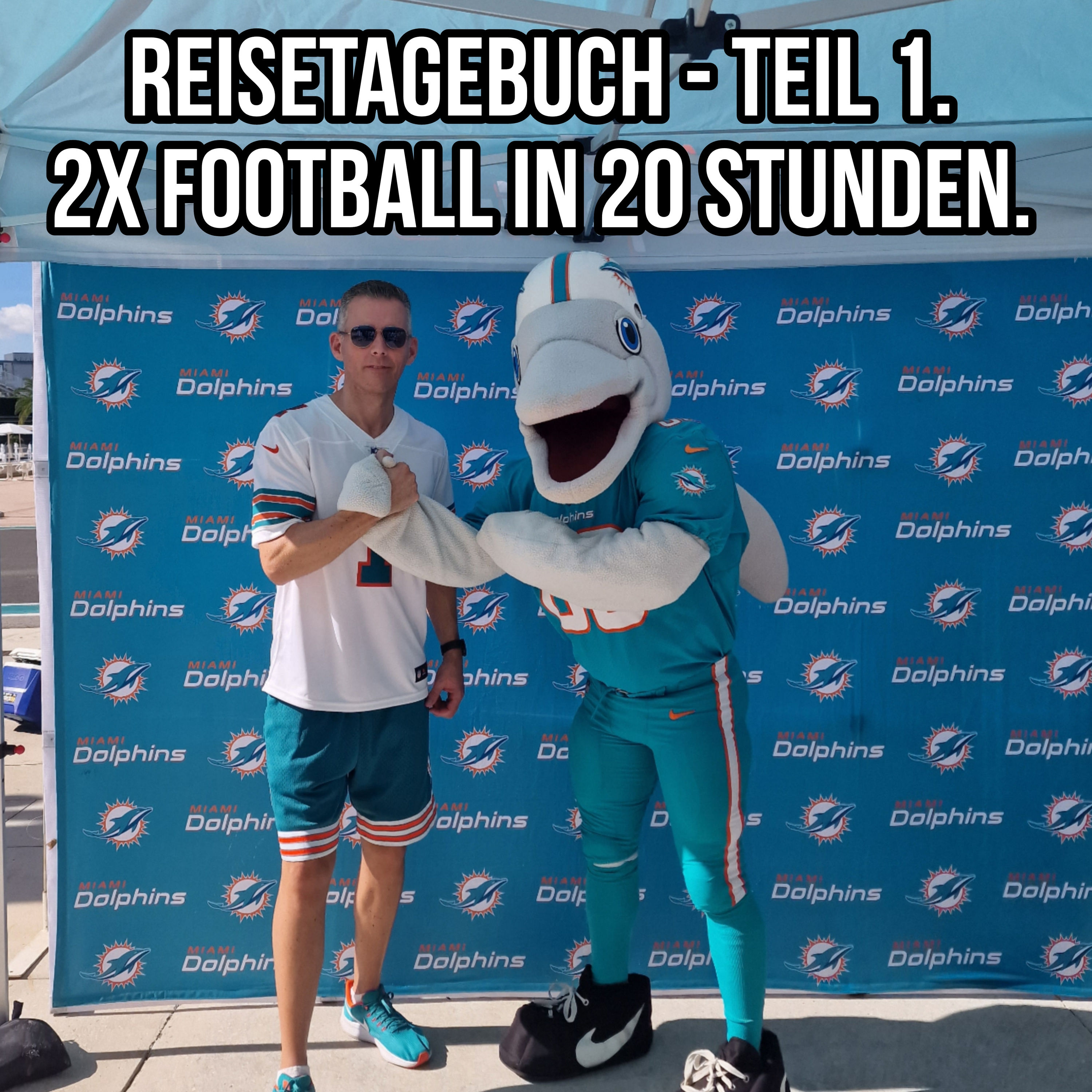 Bei den Miami Hurricanes und Dolphins!