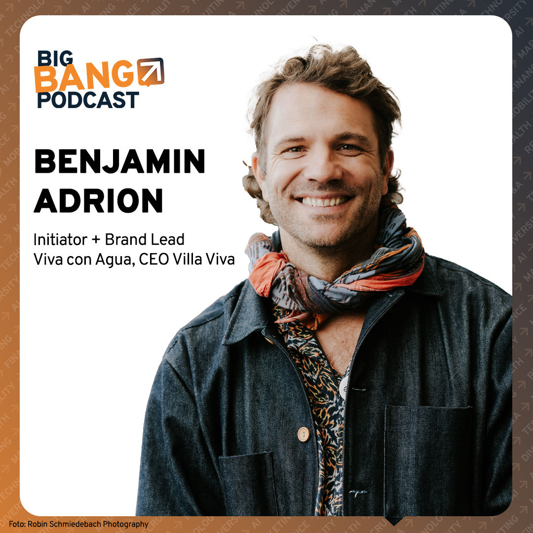 Benjamin Adrion: wie das Ende einer Fußballkarriere zum Start von Viva con Agua wurde