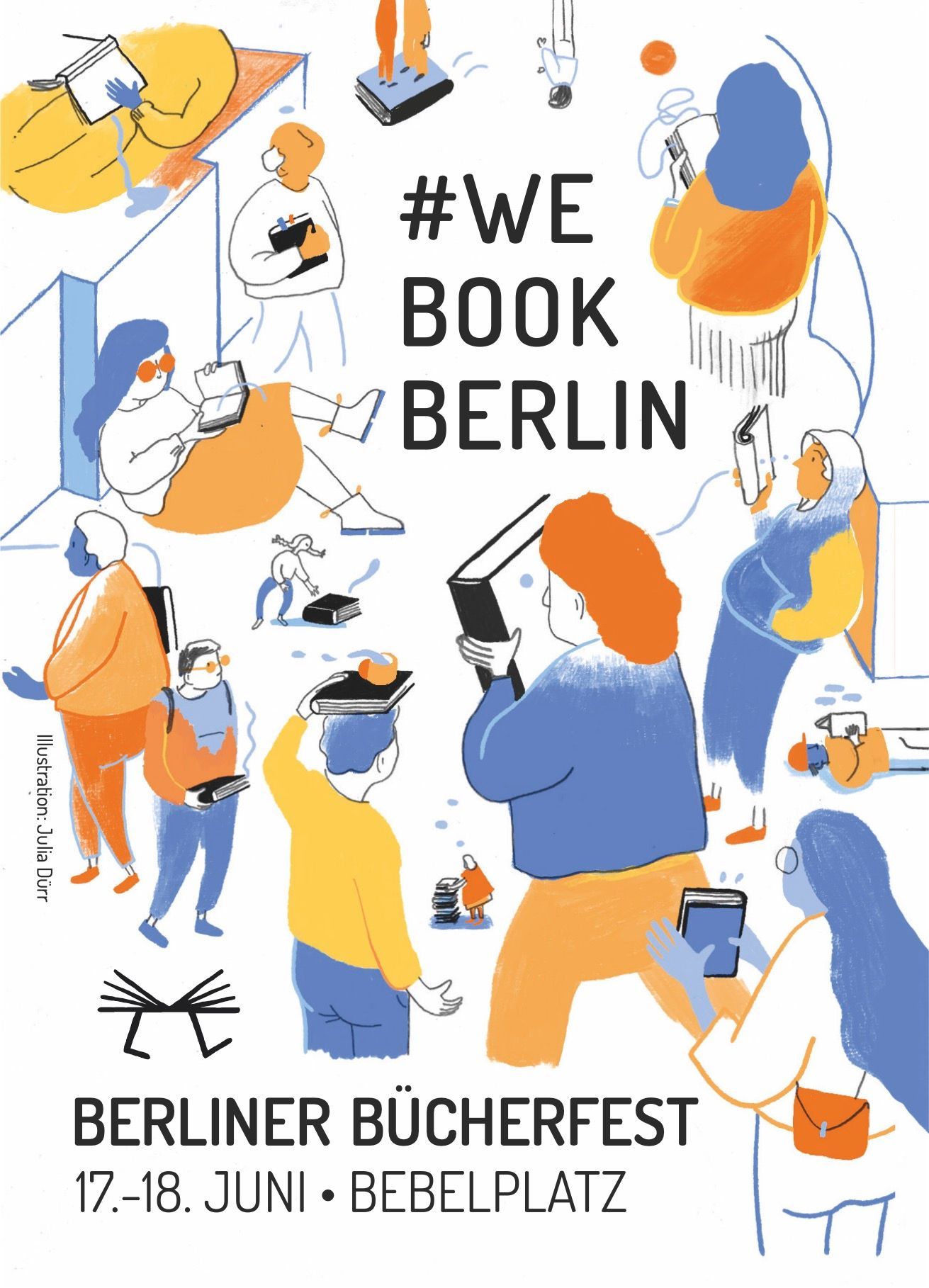 Berliner Bücherfest auf dem Bebelplatz