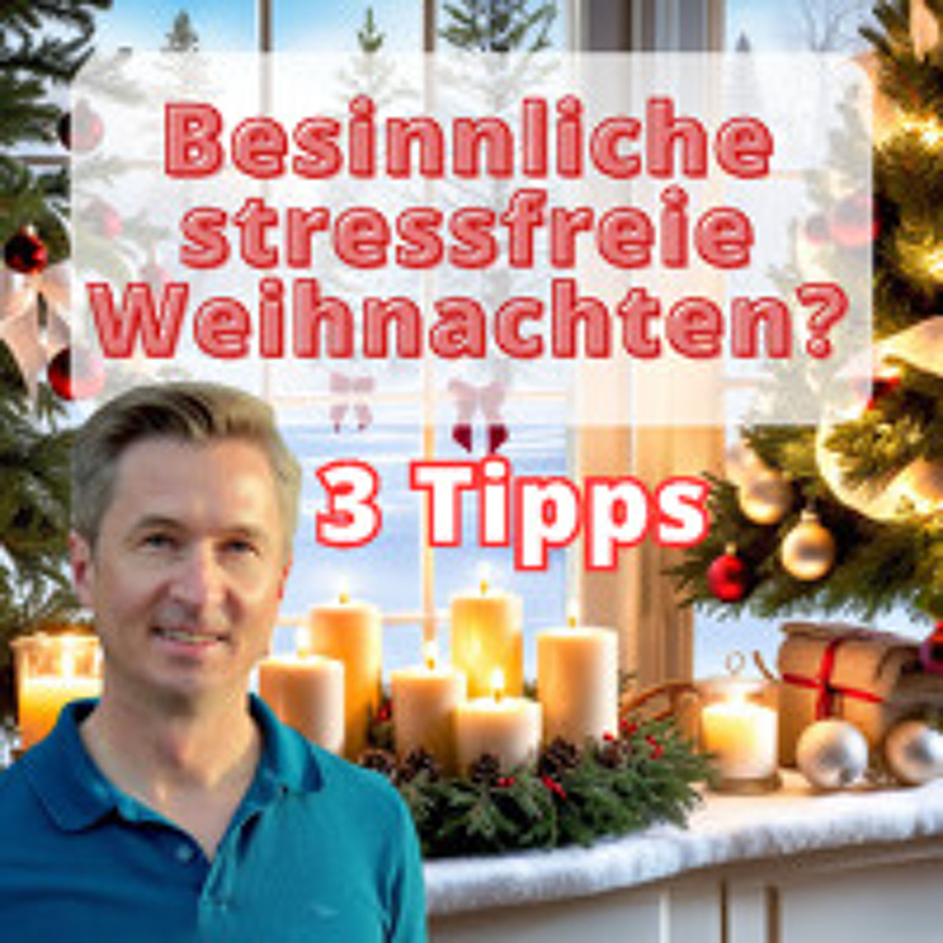 Besinnliche und stressfreie Weihnachtszeit? 3 Tipps wie Advent und Weihnachten besinnlicher werden