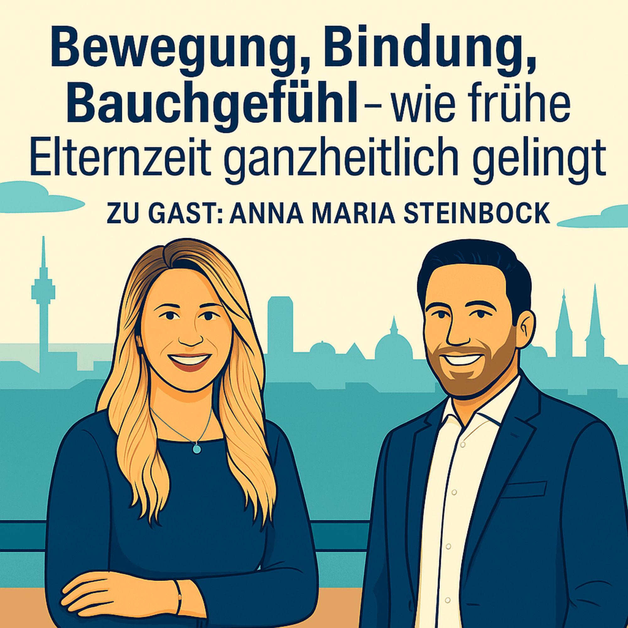 „Bewegung, Bindung, Bauchgefühl – wie frühe Elternzeit ganzheitlich gelingt“ mit Anna Maria Steinbock