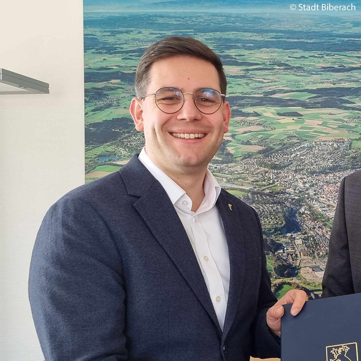 Biberachs Baubürgermeister Simon Menth