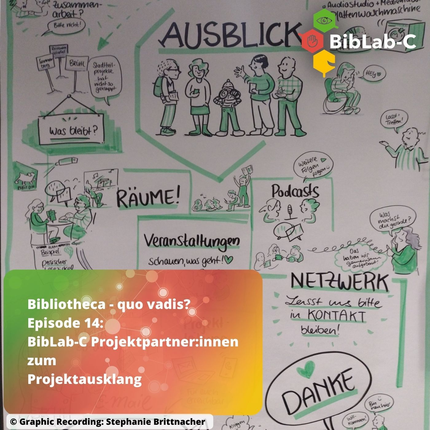 BibLab-C Projektpartner:innen zum Projektausklang