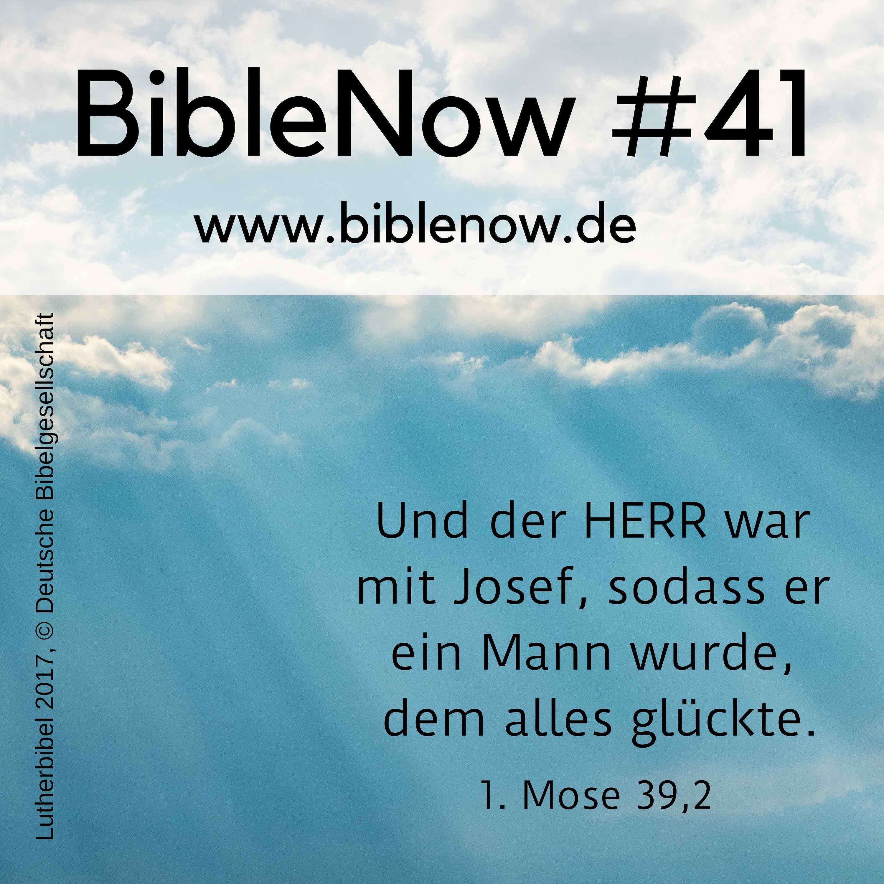 BibleNow #41: 1. Mose 37,29-39,6