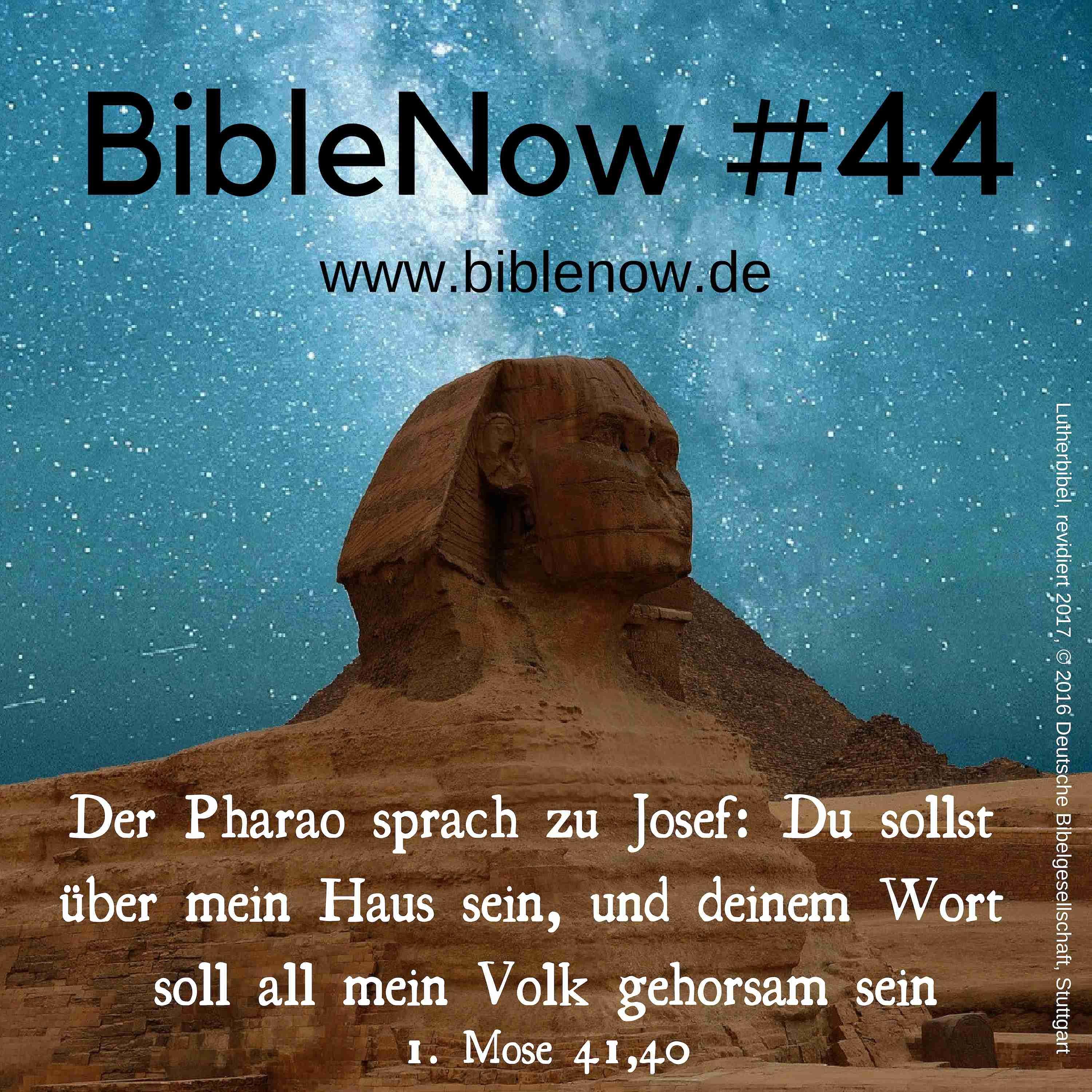 BibleNow #44: 1. Mose 41,17-52