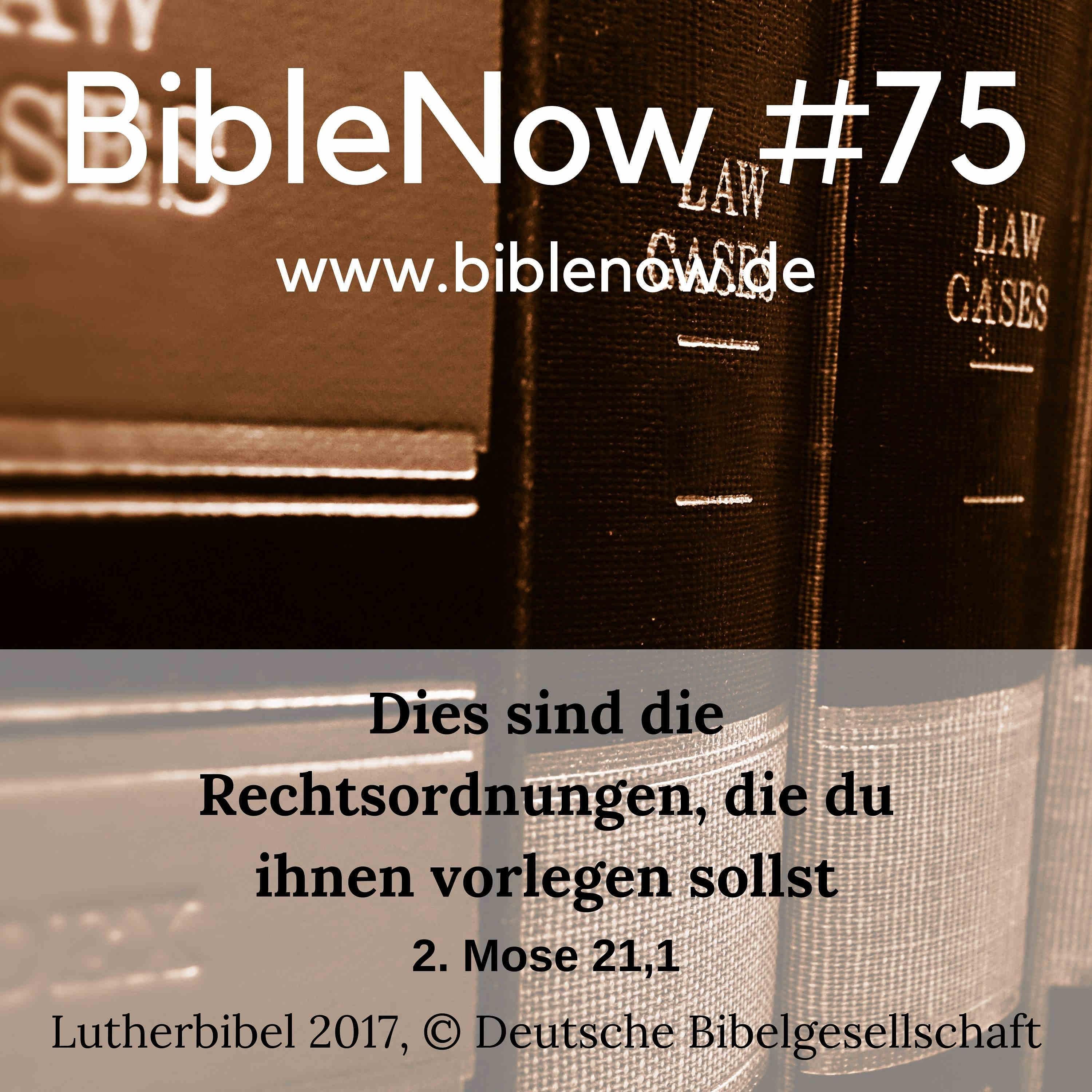 BibleNow #75: 2. Mose 21