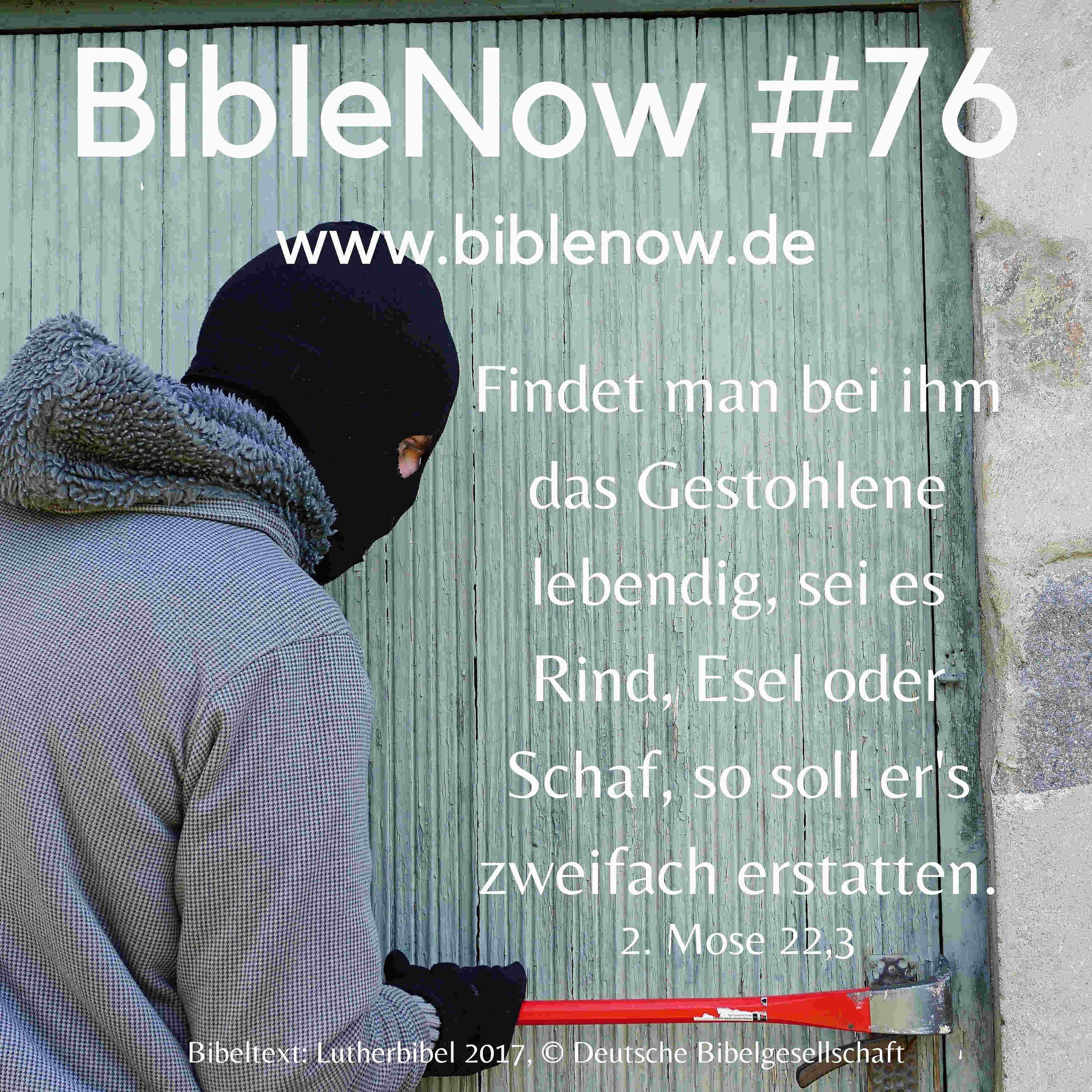 BibleNow #76: 2. Mose 22,1-19