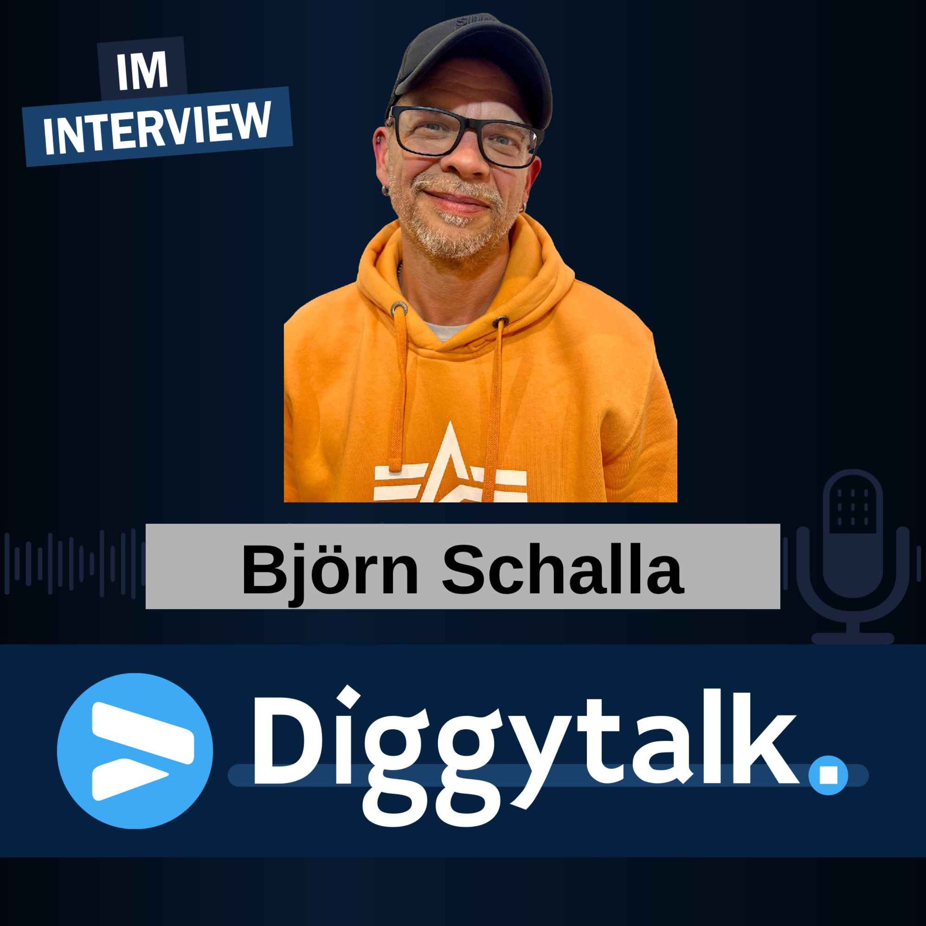 Björn Schalla: Stimme von Stifler aus American Pie und V aus Cyberpunk 2077 | Diggytalk #118