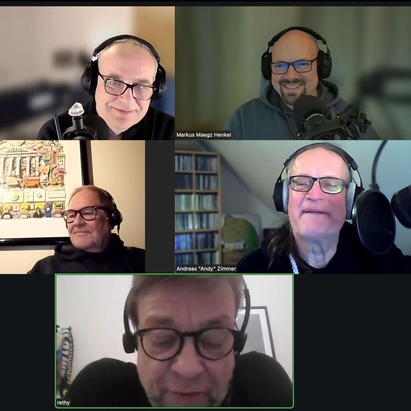 Béla Rèthy und Thomas Wark...