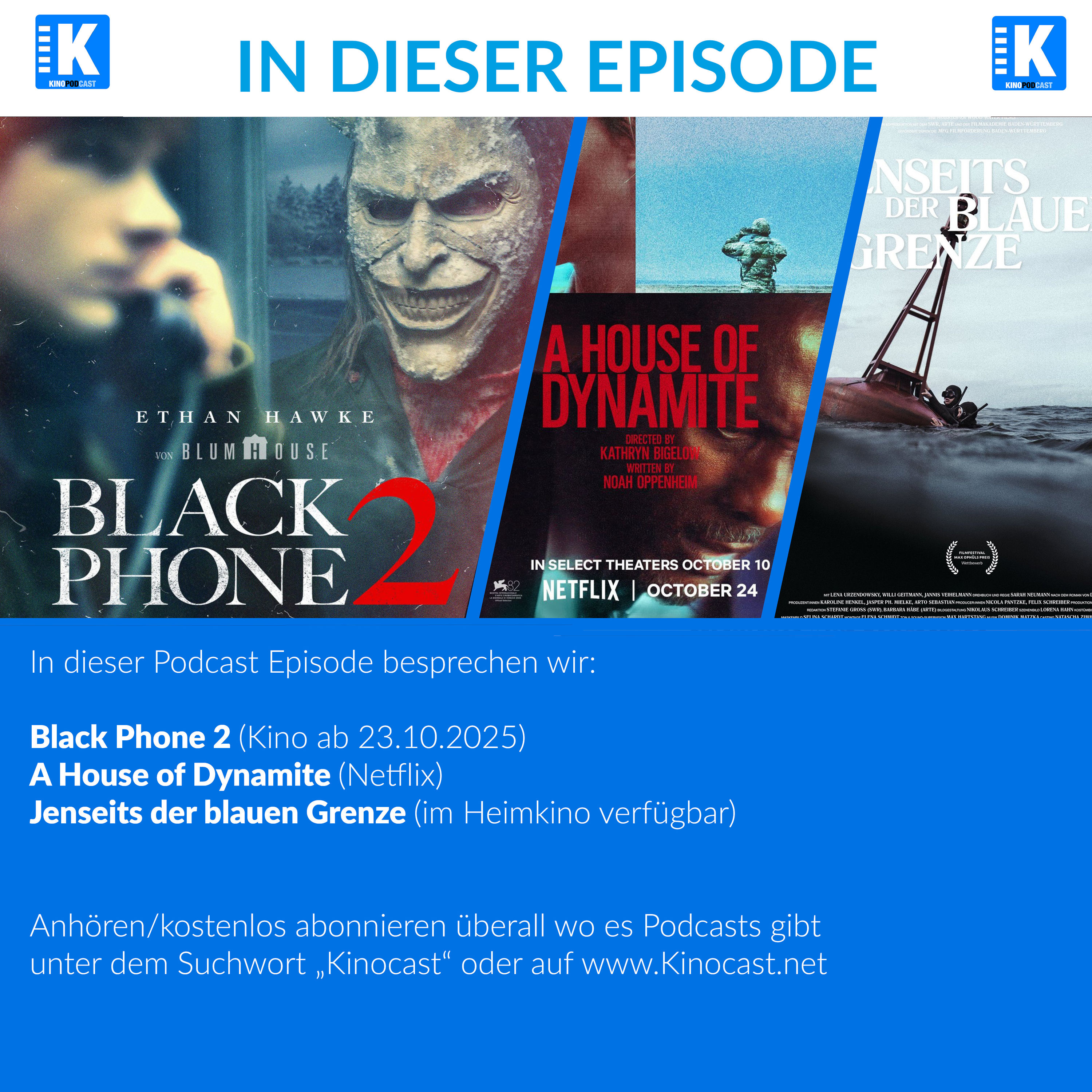 Black Phone 2, A House of Dynamite, Jenseits der blauen Grenze, Asterix in Lusitanien