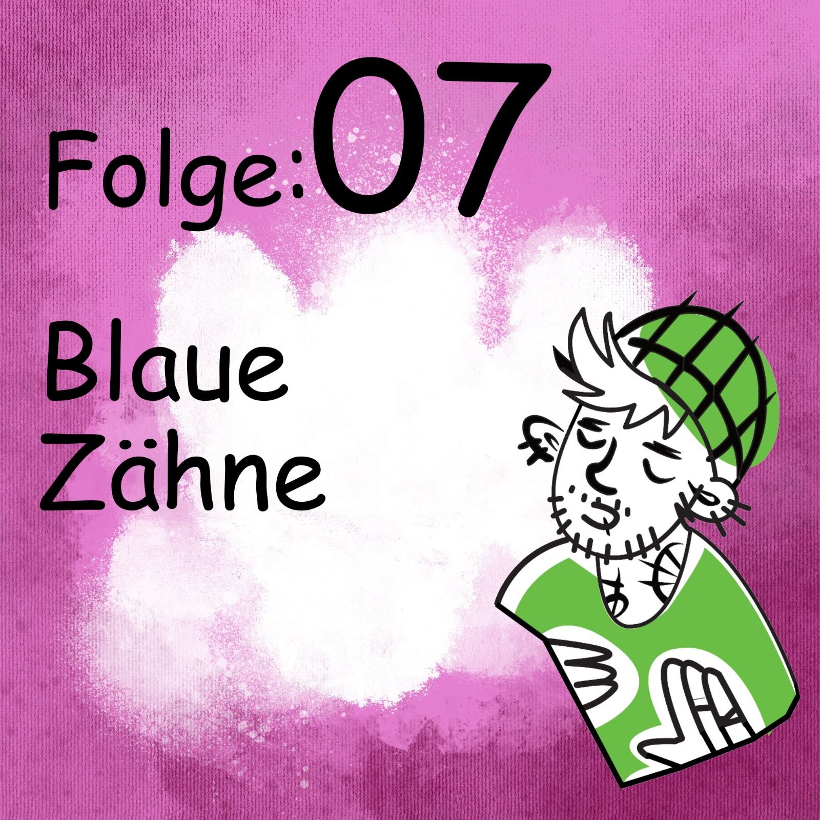 Blaue Zähne