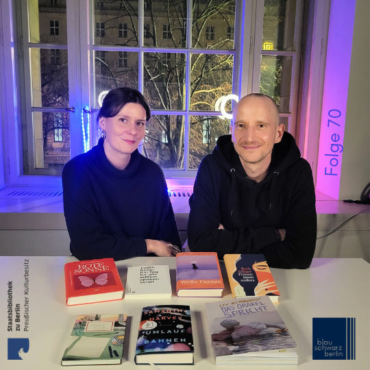 blauschwarzberlin. Der Literaturpodcast Folge #70