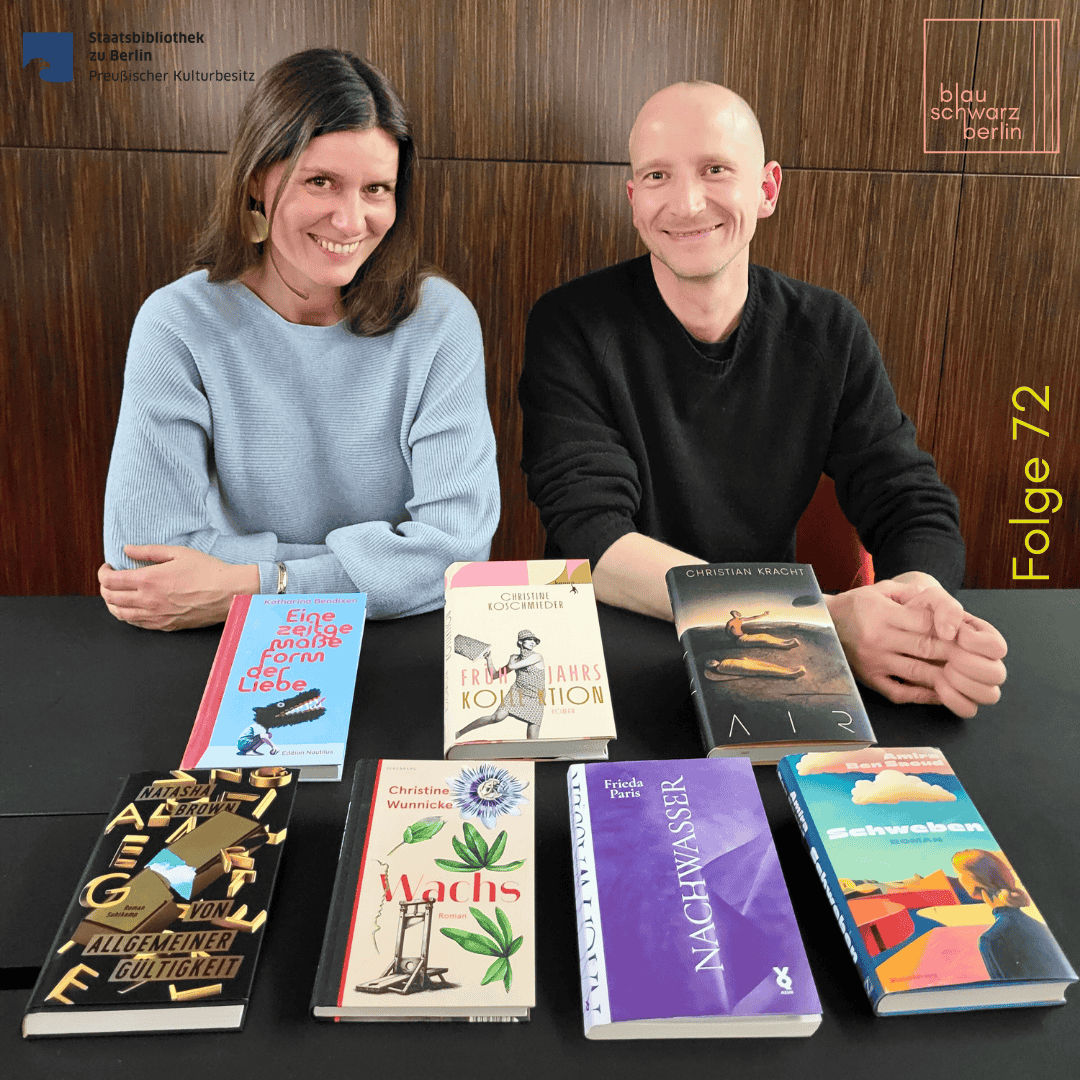 blauschwarzberlin. Der Literaturpodcast Folge #72 März 2025
