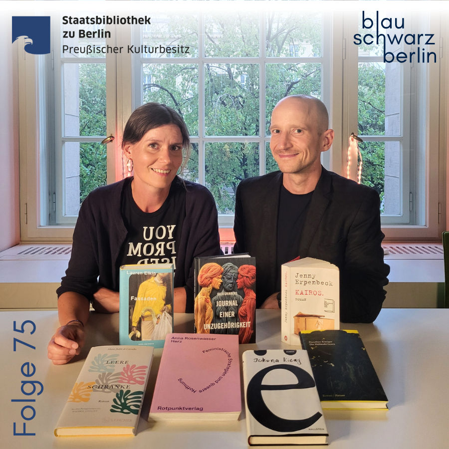 blauschwarzberlin. Der Literaturpodcast Folge #75 August 2025