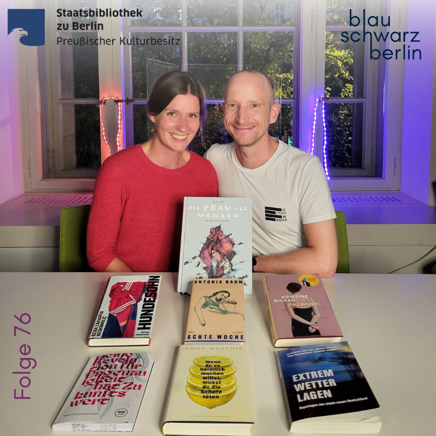 blauschwarzberlin. Der Literaturpodcast Folge #76 September 2025