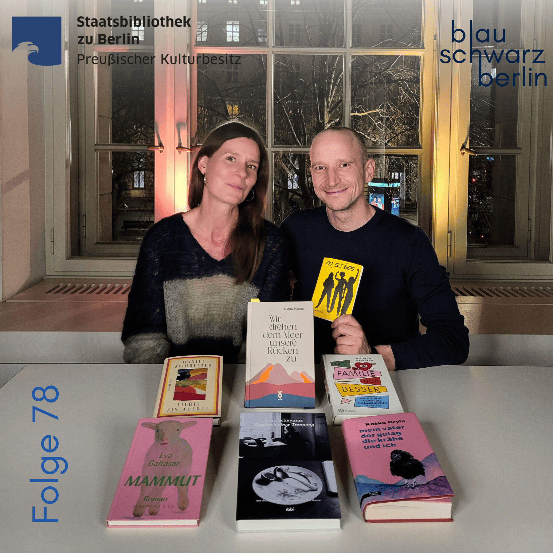 blauschwarzberlin. Der Literaturpodcast Folge #78 November 2025