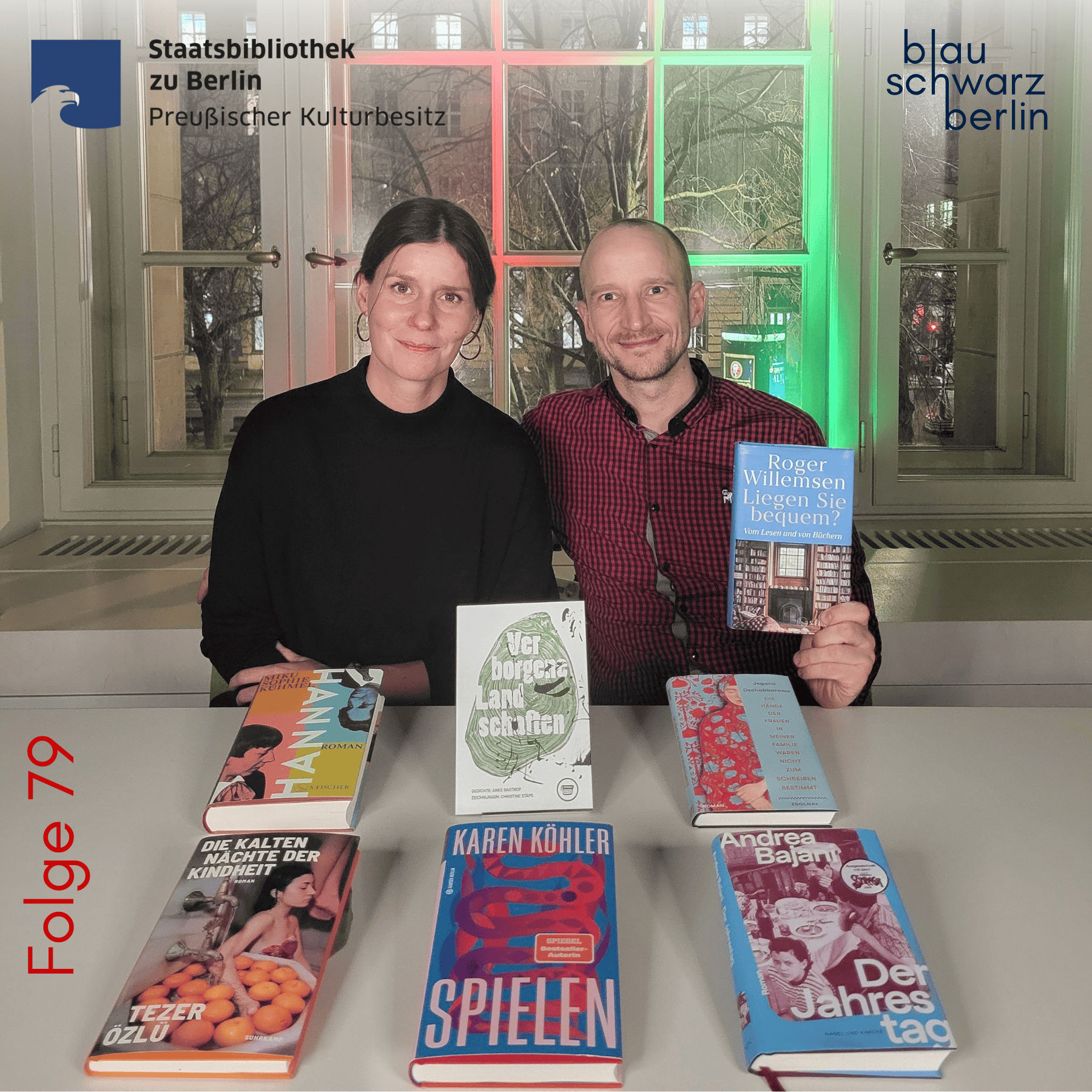 blauschwarzberlin. Der Literaturpodcast Folge #79 Dezember 2025