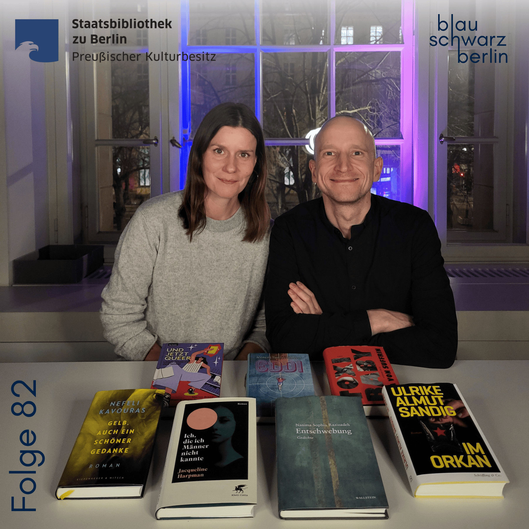 blauschwarzberlin. Der Literaturpodcast Folge #82 März 2026
