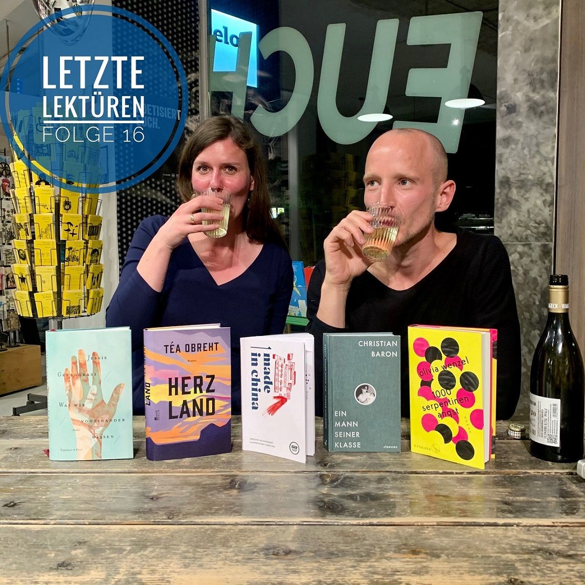 blauschwarzberlin: Letzte Lektüren - Podcast #16 Mai 2020