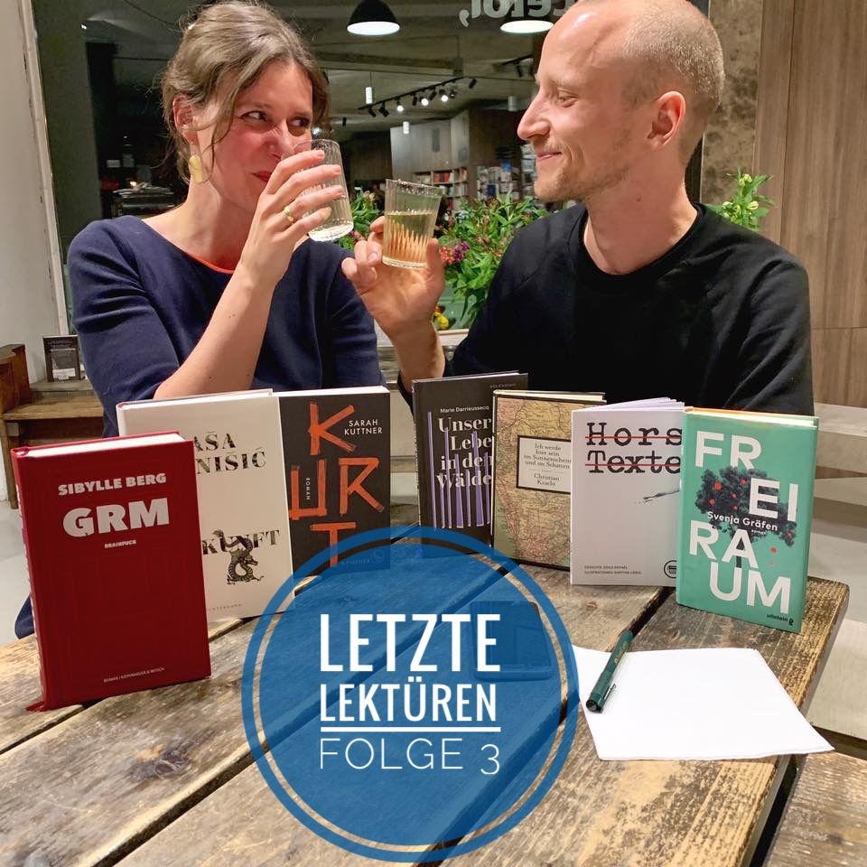 blauschwarzberlin: Letzte Lektüren Podcast #3 April 2019