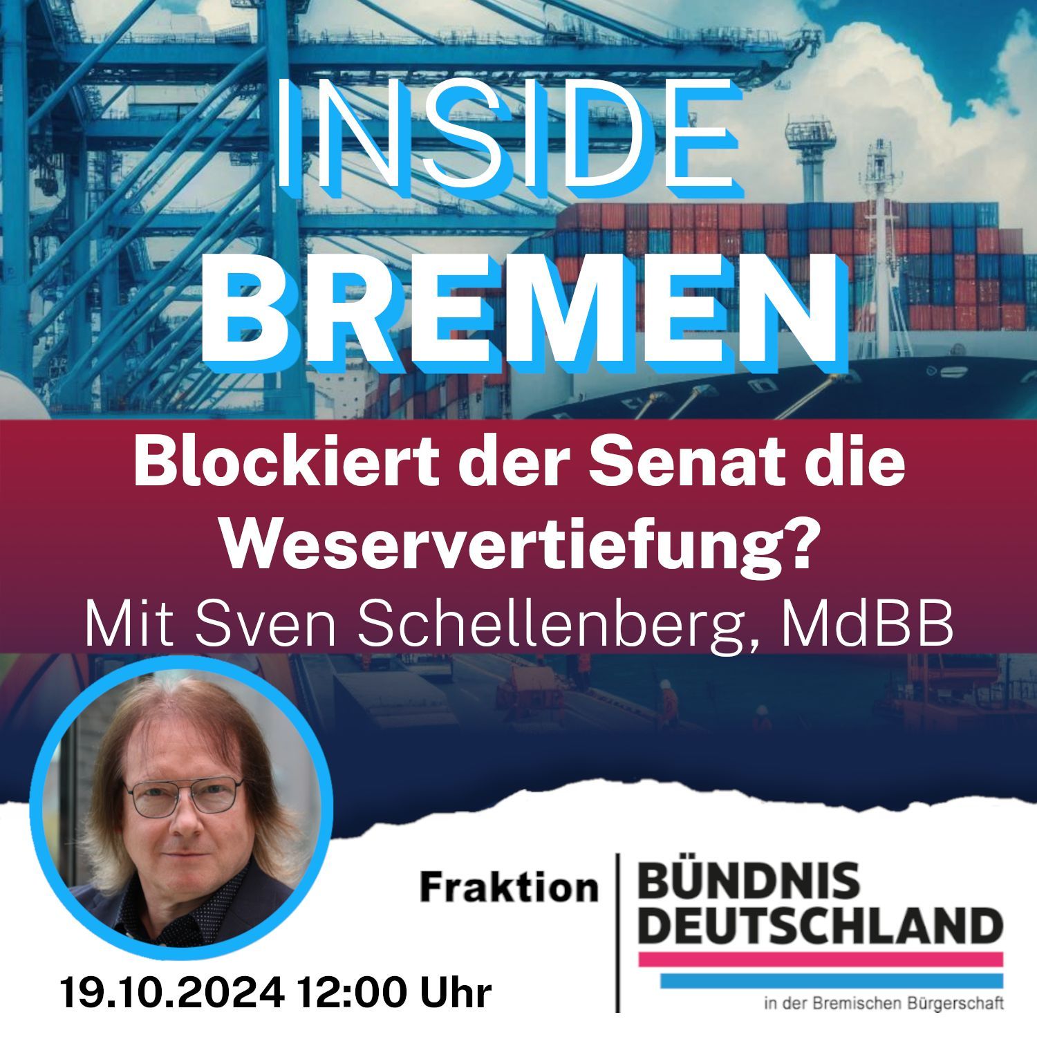 Blockiert der Senat die Weservertiefung?