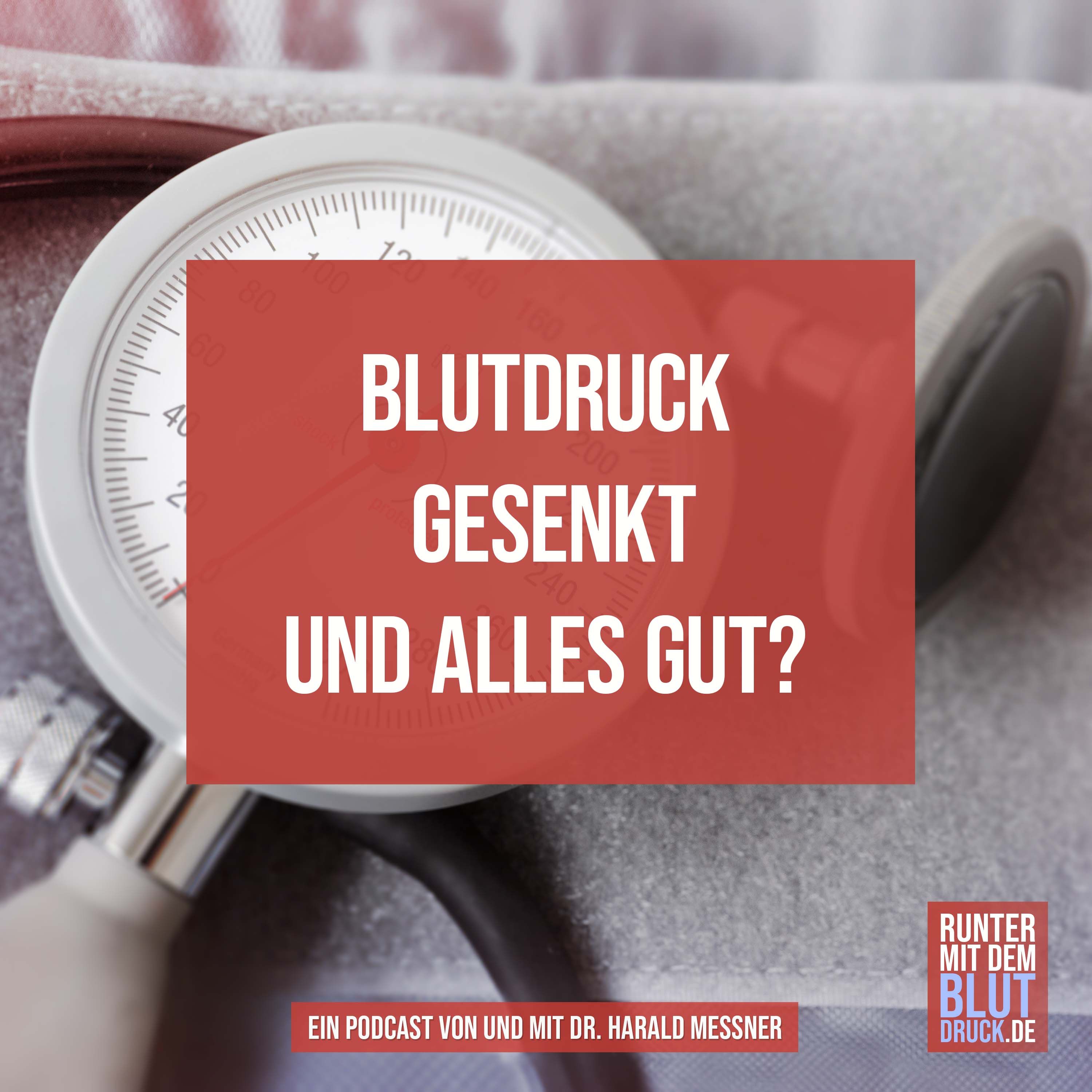 Blutdruck gesenkt und alles Gut?