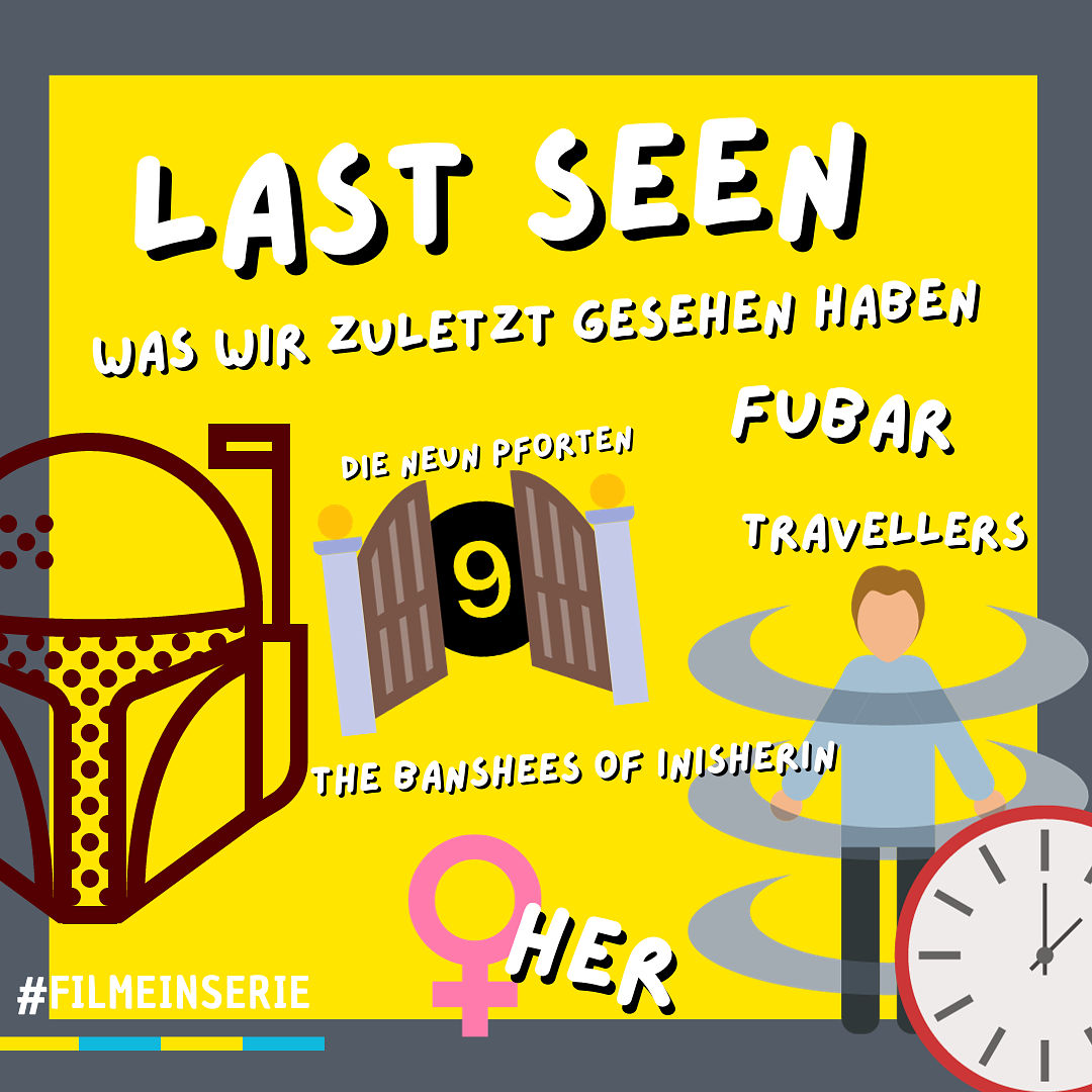 Boba Fett, Die neun Pforten, The Banshees of Inisherin, HER, FUBAR, Travellers- Zuletzt gesehen (9) (#123)