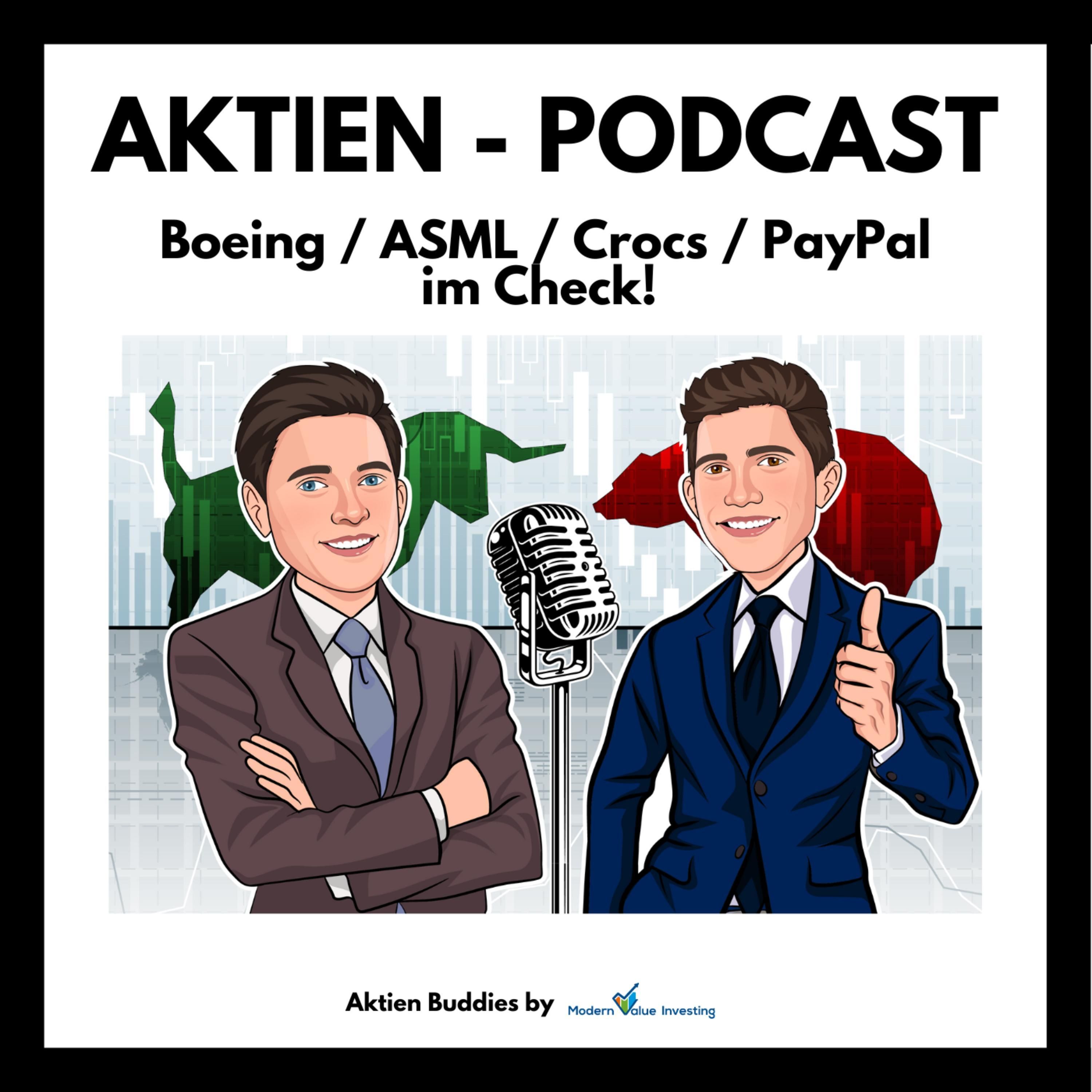 Boeing I ASML I Crocs I PayPal I Wer kommt in das Community-Aktien-Depot?