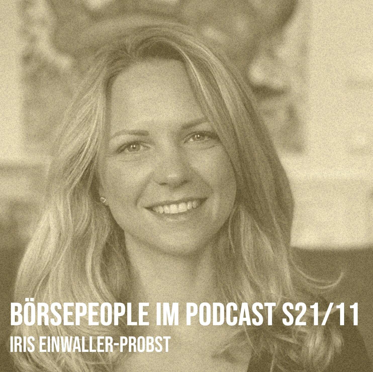 Börsepeople im Podcast S21/11: Iris Einwaller-Probst