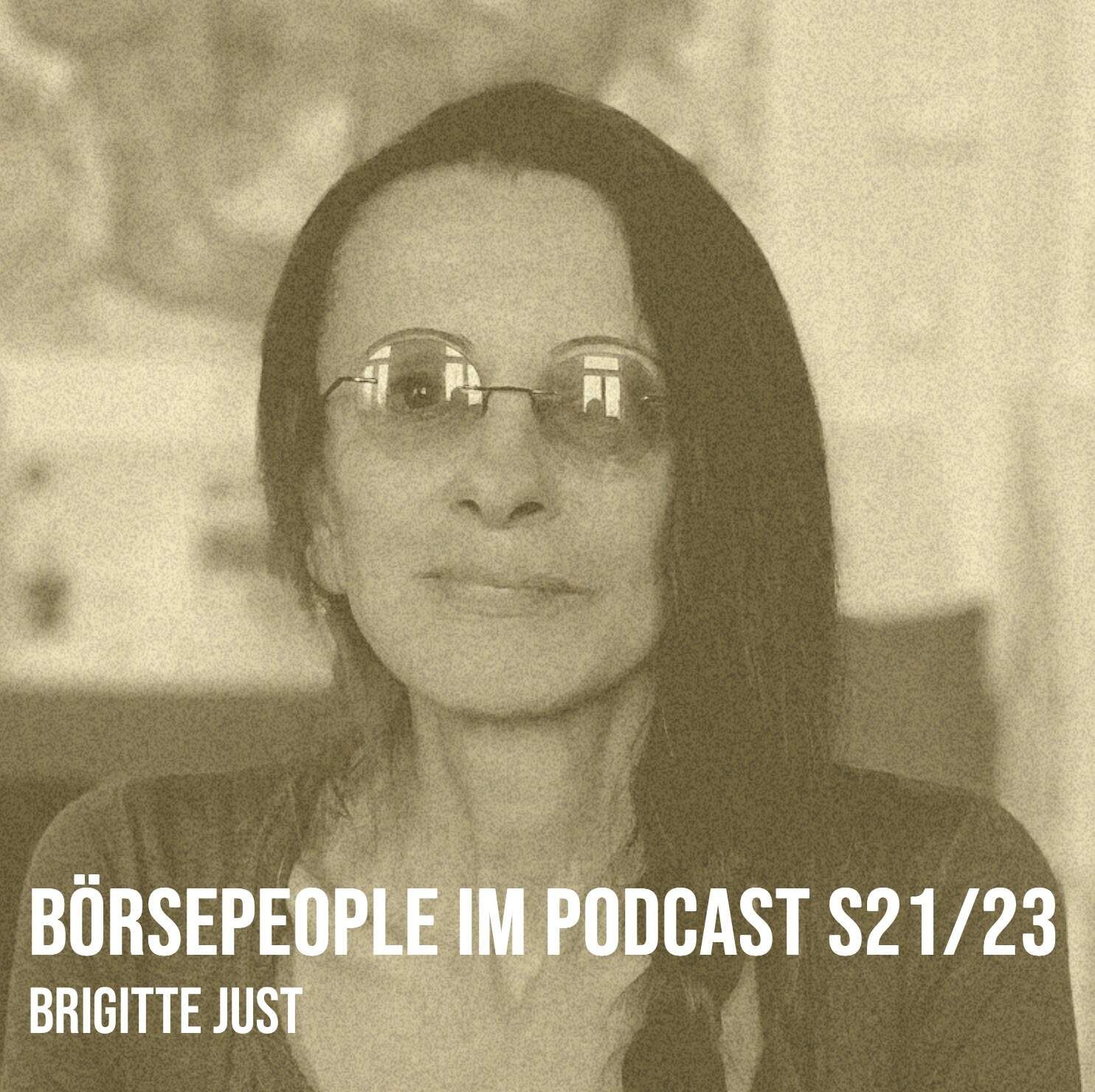 Börsepeople im Podcast S21/23: Brigitte Just