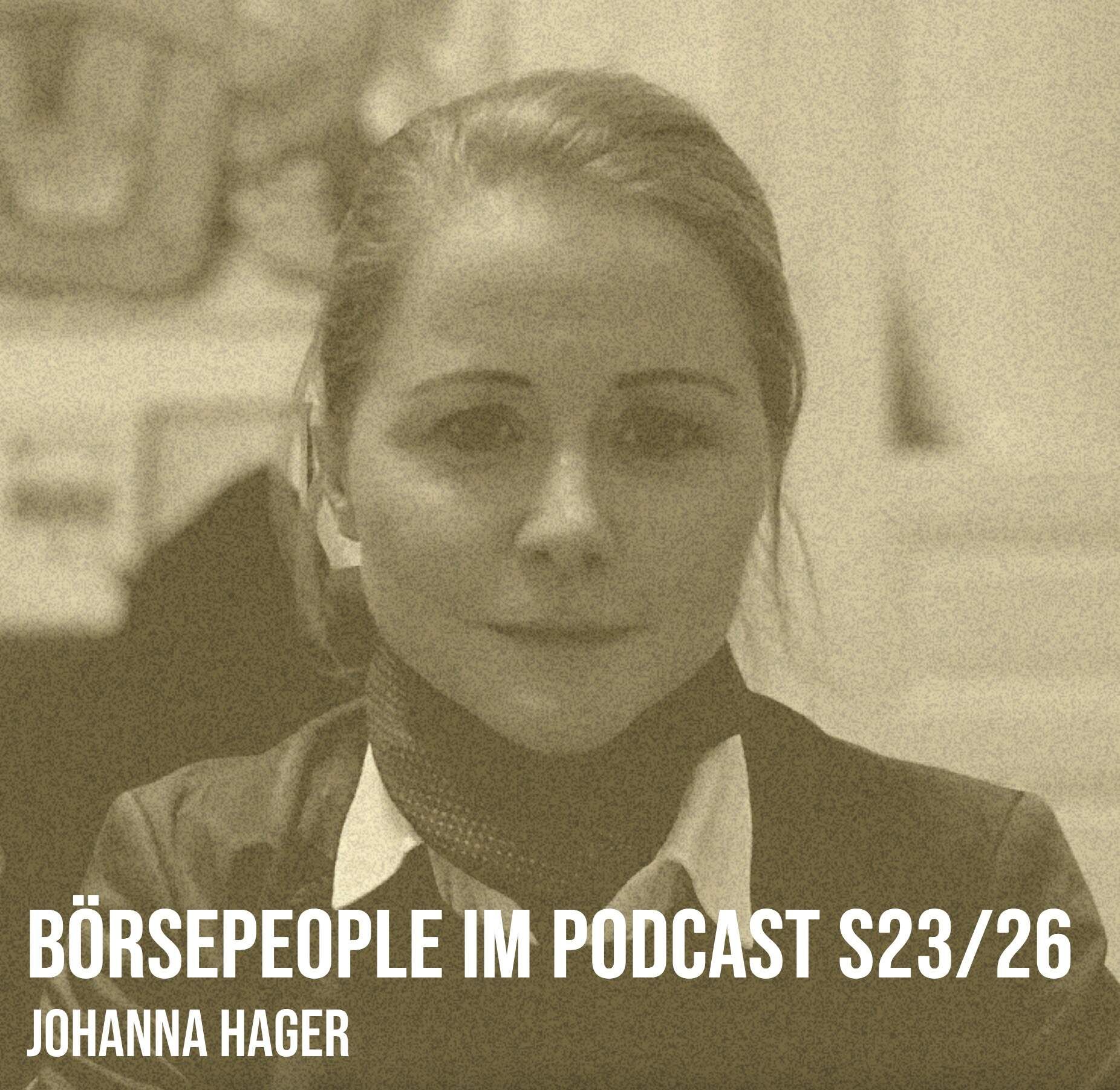 Börsepeople im Podcast S23/26: Johanna Hager