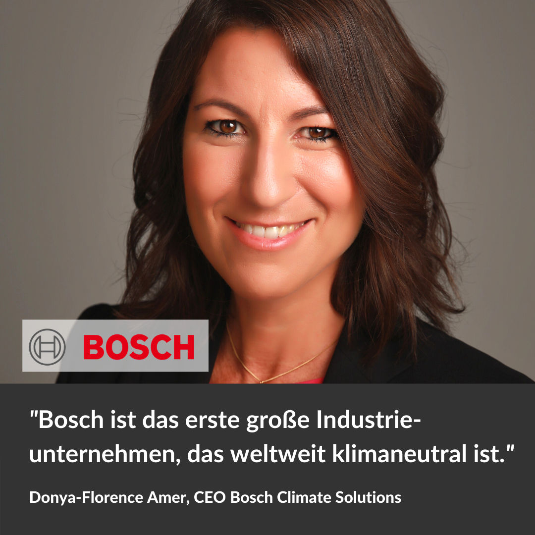 Bosch: Das erste klimaneutrale Industrieunternehmen der Welt