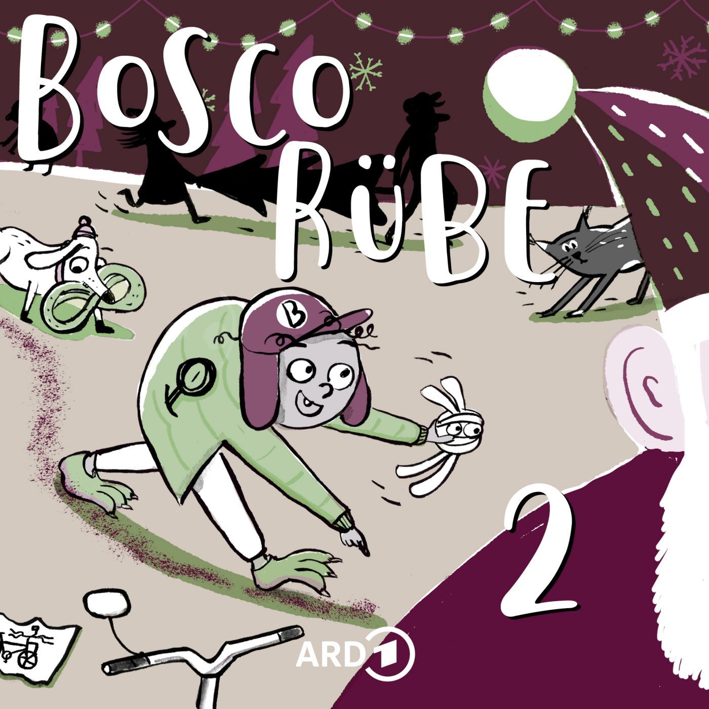 Bosco Rübe – Die Beweisung des Weihnachtsmanns (2/25): Glitzerdetektivausweise