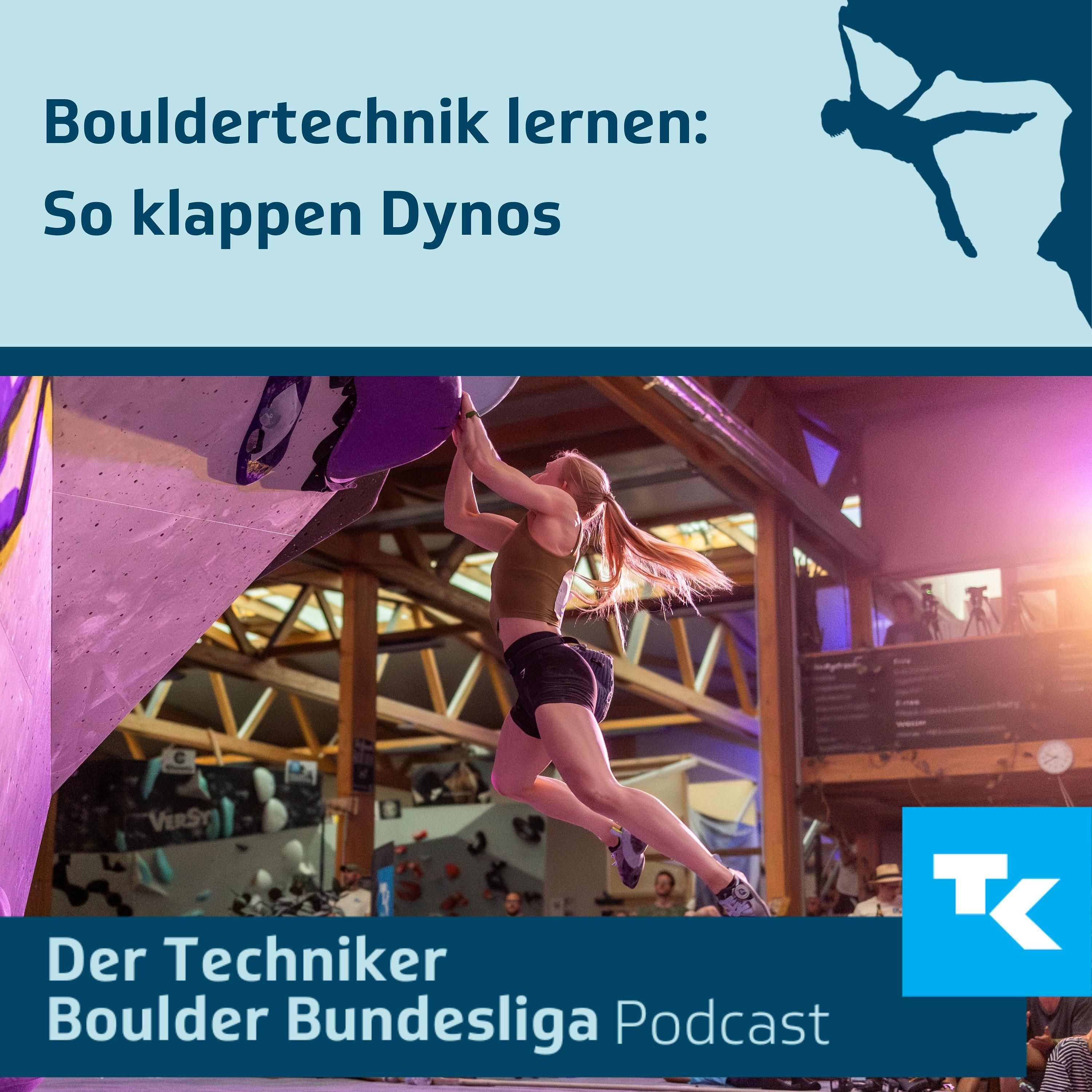 Bouldertechnik lernen - So klappen Dynos