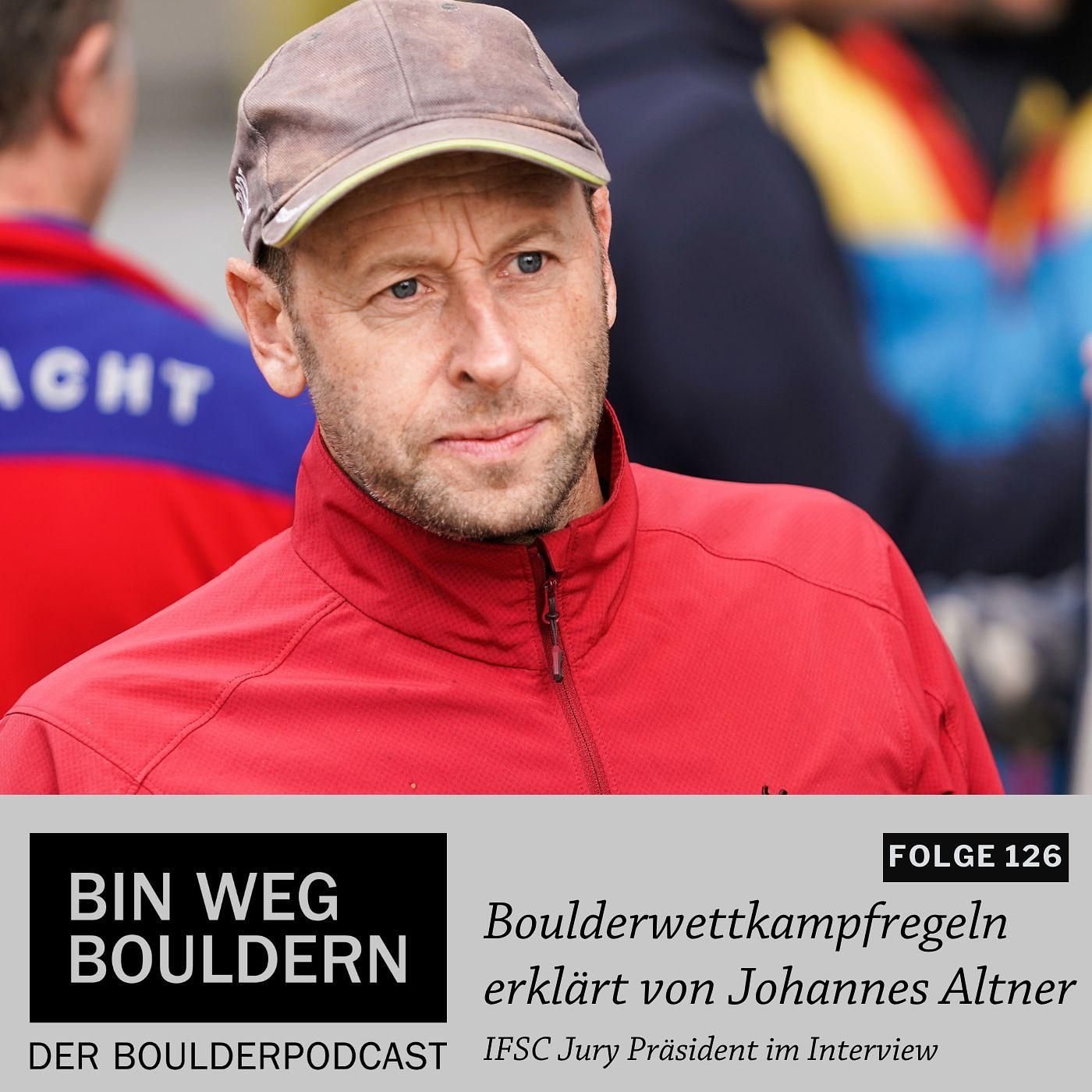 Boulderwettkampfregeln erklärt von Johannes Altner